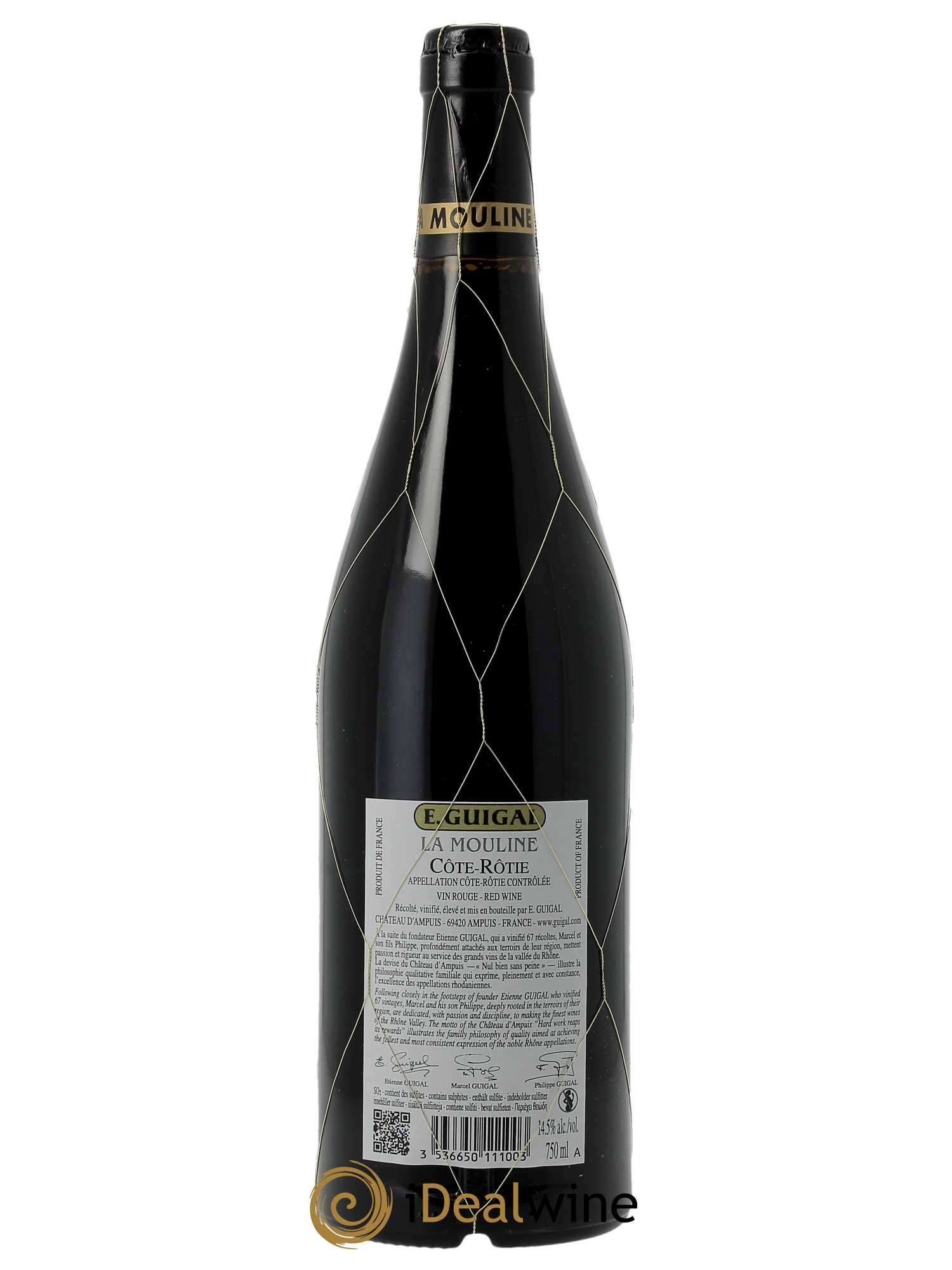 Côte-Rôtie La Mouline Guigal 2019 - Posten von 1 Flasche - 1