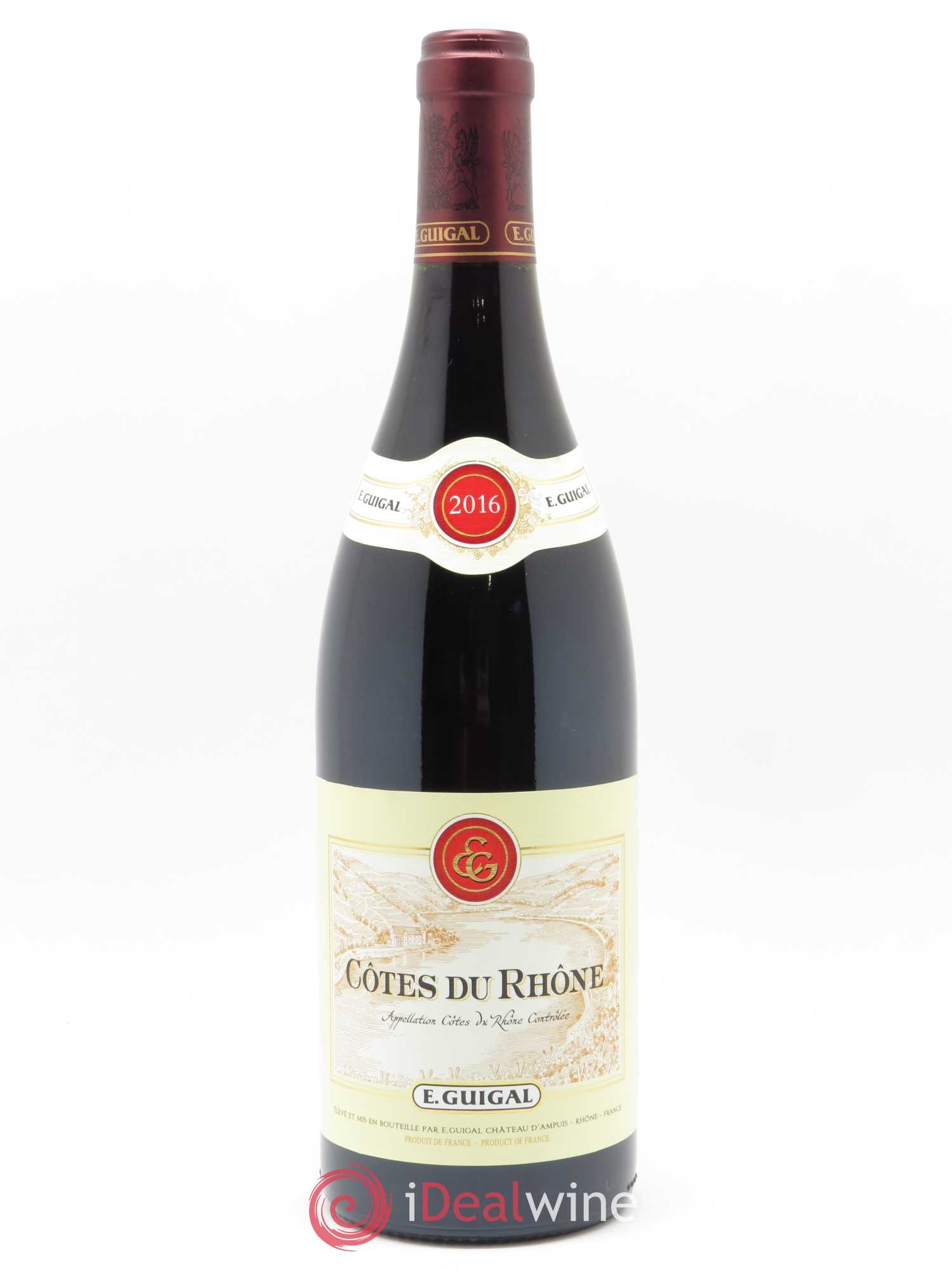 Côtes du Rhône Guigal 2016 - Lot de 1 bouteille - 0