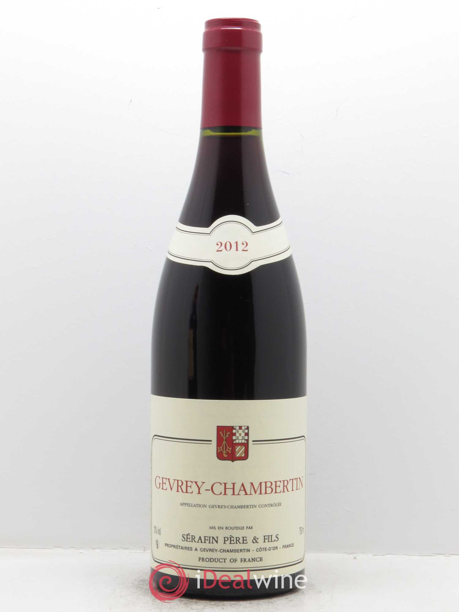 Gevrey-Chambertin Christian Sérafin Père et Fils 2012 - Lot de 1 bouteille - 0