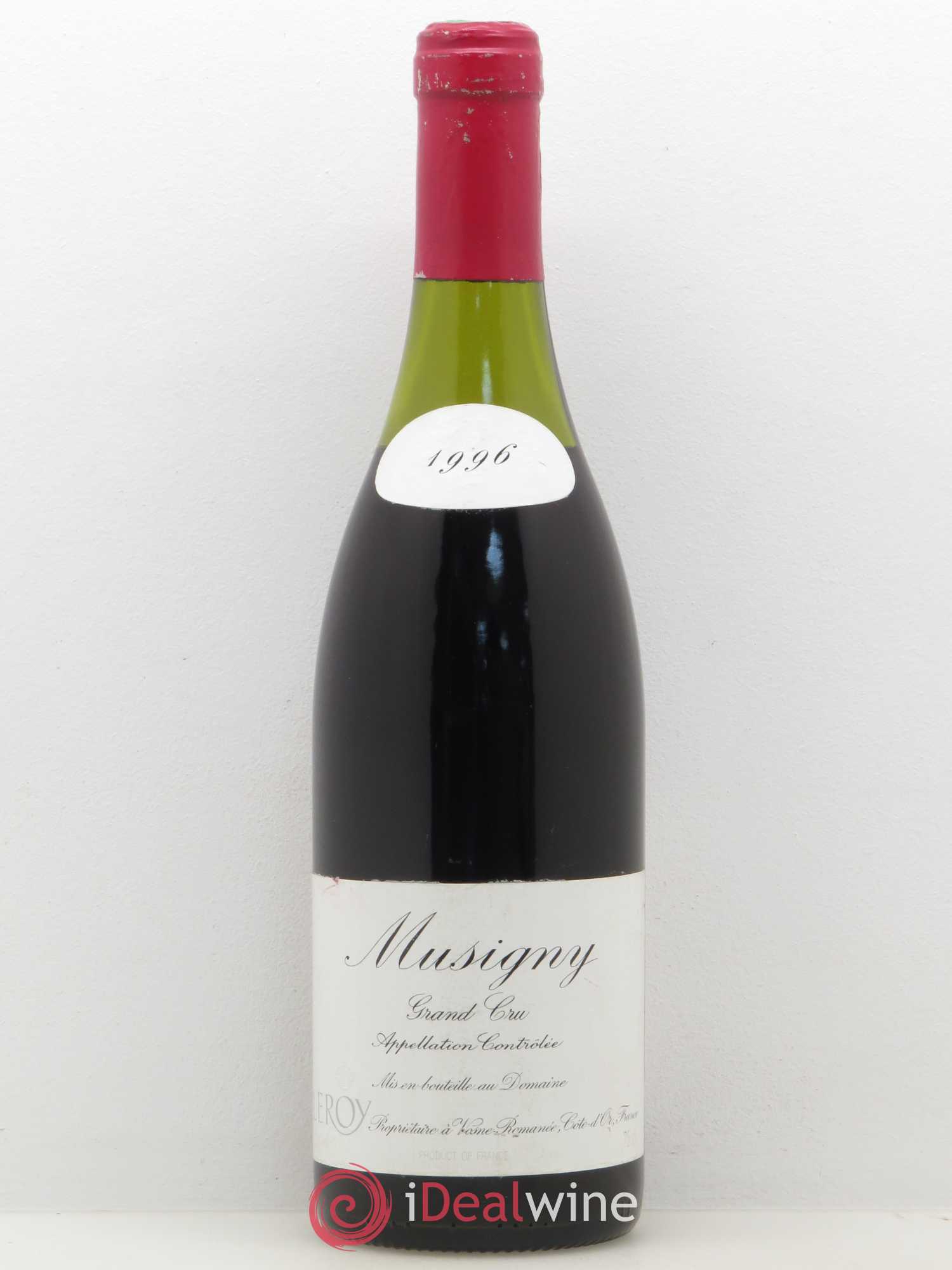 Musigny Grand Cru Leroy (Domaine) 1996 - Lot of 1 bottle - 0