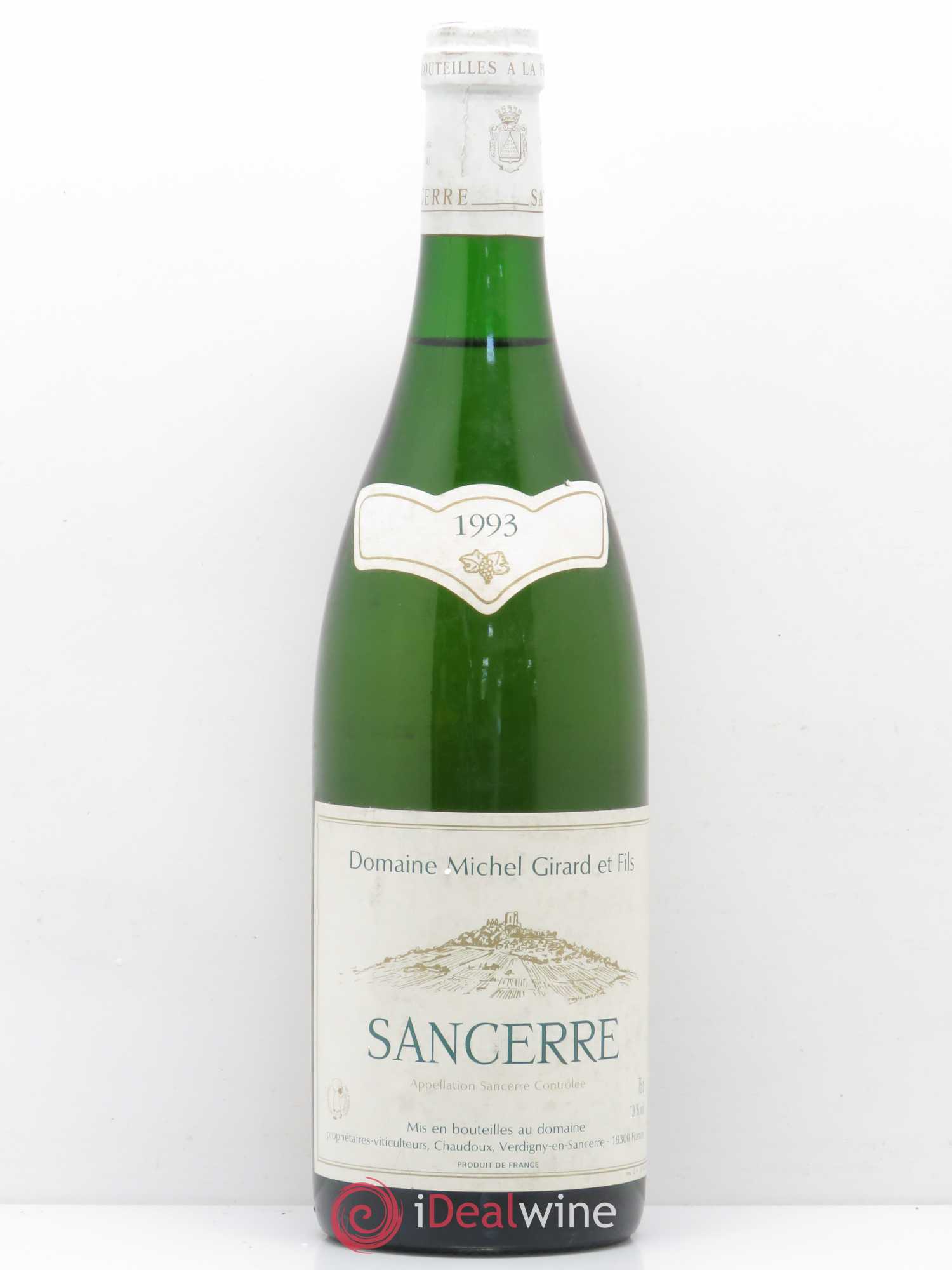 Sancerre Domaine Michel Girard Et Fils (sans prix de réserve) 1993 - Lot de 1 bouteille - 0