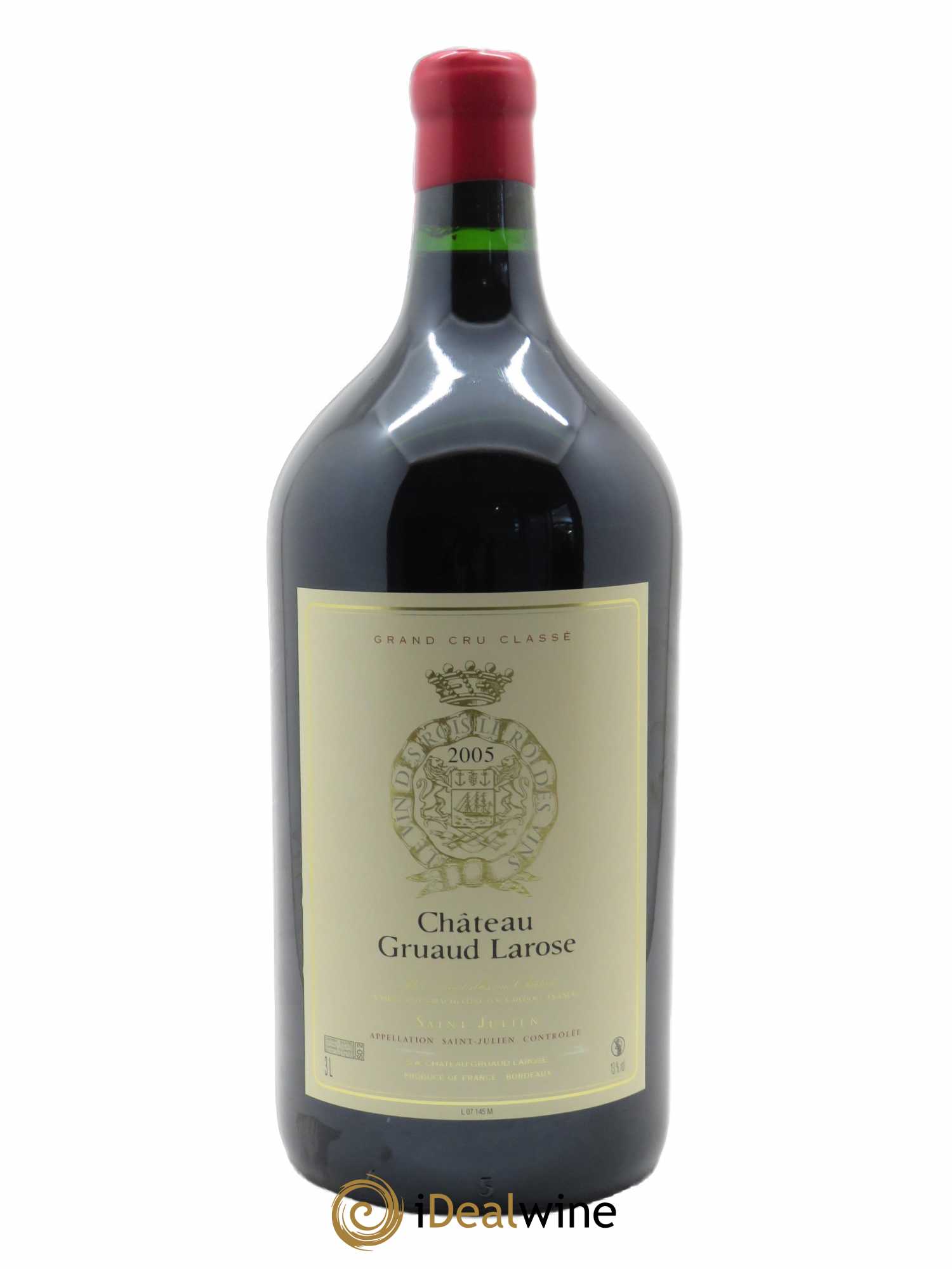 Château Gruaud Larose 2ème Grand Cru Classé 2005 - Posten von 1 Doppel-Magnum - 0