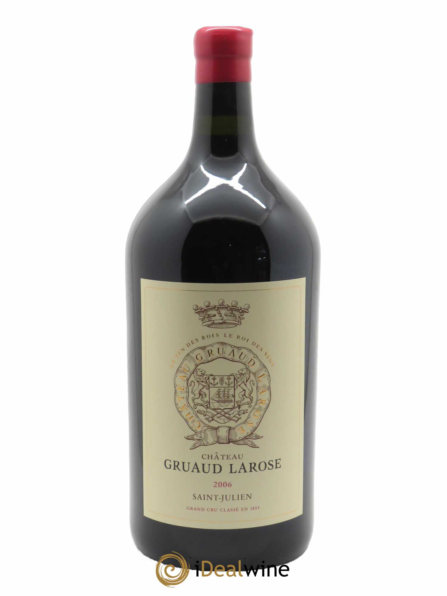 Château Gruaud Larose 2ème Grand Cru Classé (Original-Holzkiste ab 3 St.) 2006 - Posten von 1 Doppel-Magnum - 0