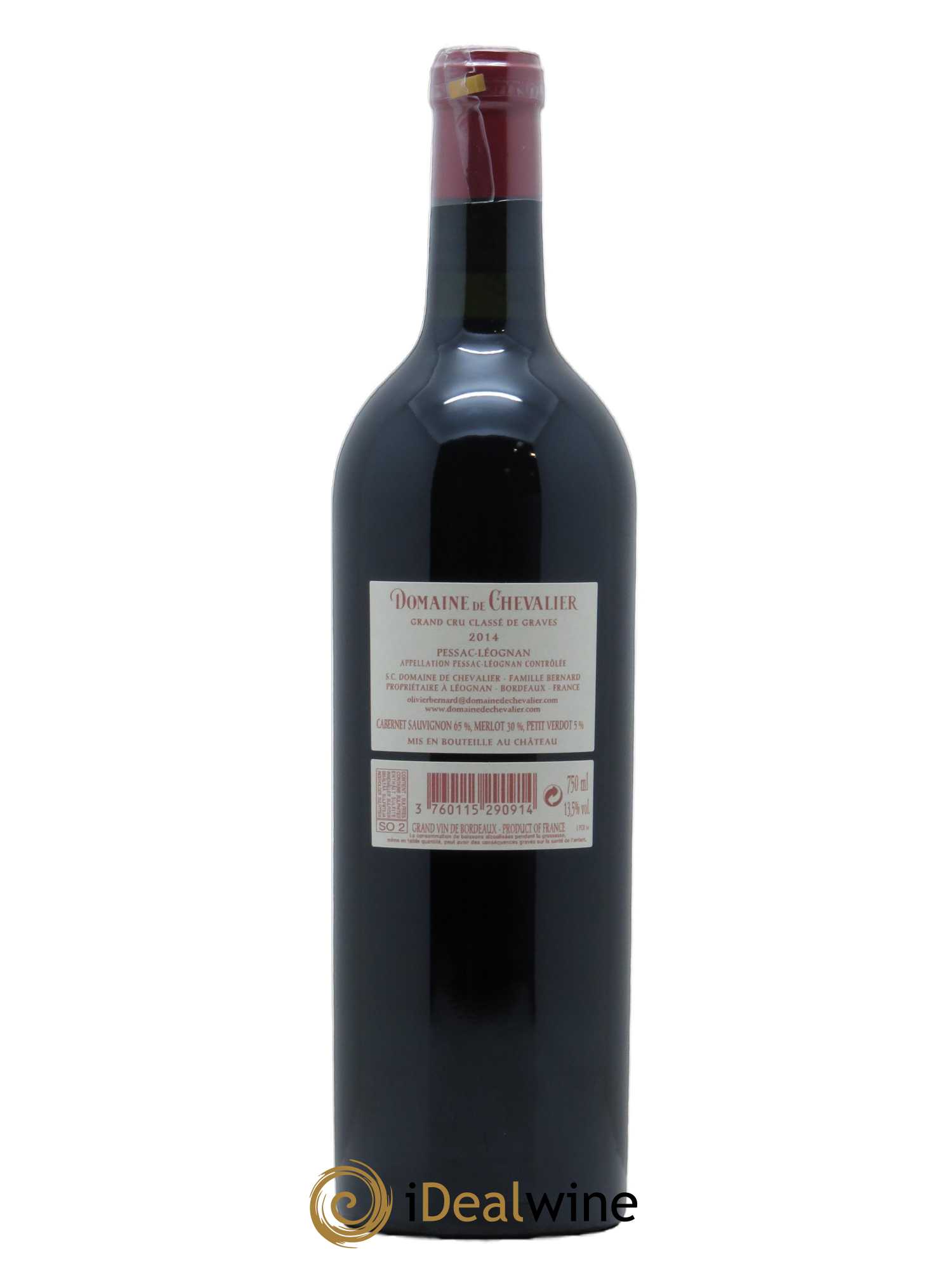 Domaine de Chevalier Cru Classé de Graves (CBO à partir de 12 bts) 2014 - Lot de 1 bouteille - 1