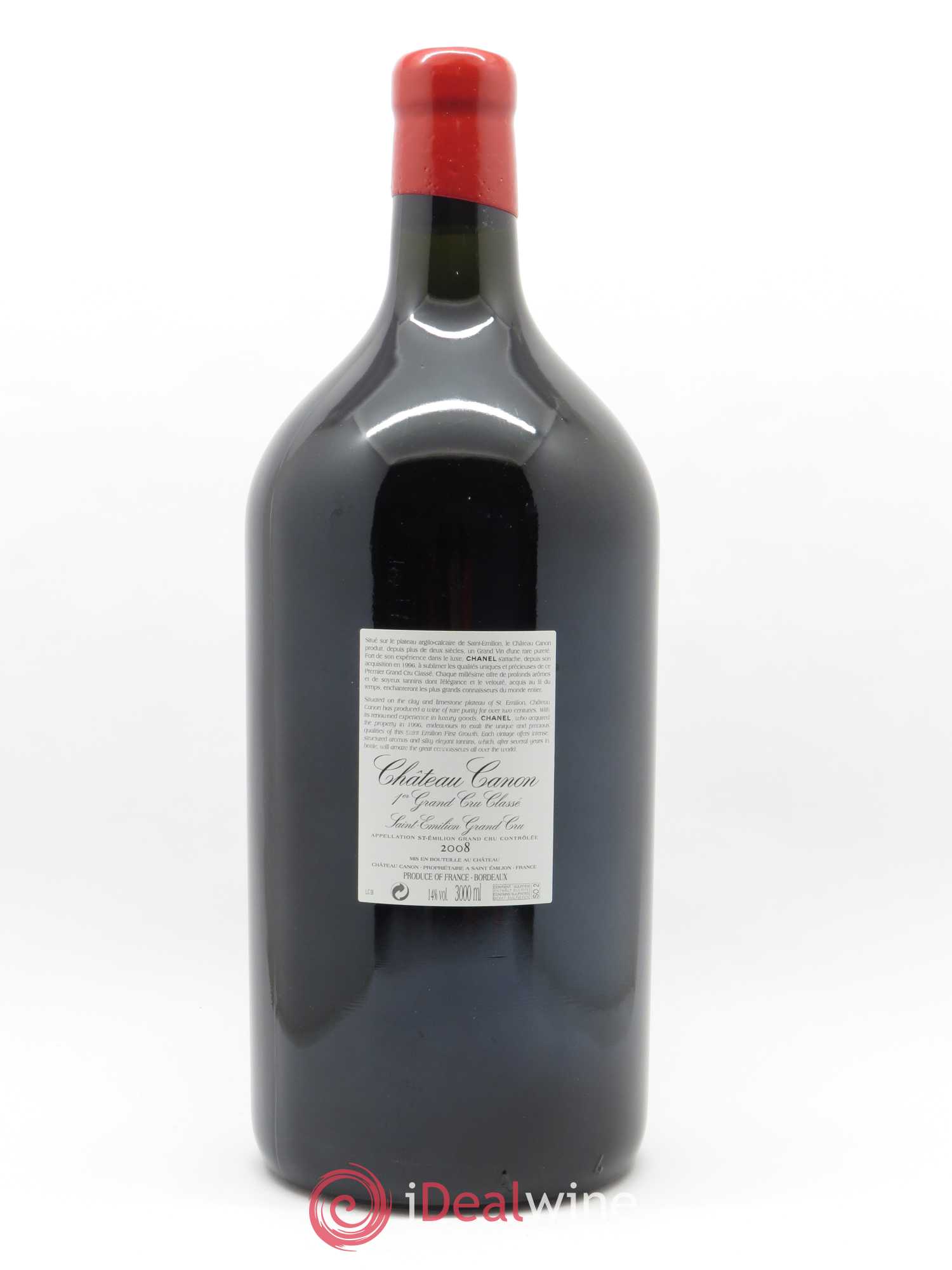 Château Canon 1er Grand Cru Classé B 2000 - Lot of 1 double magnum - 1