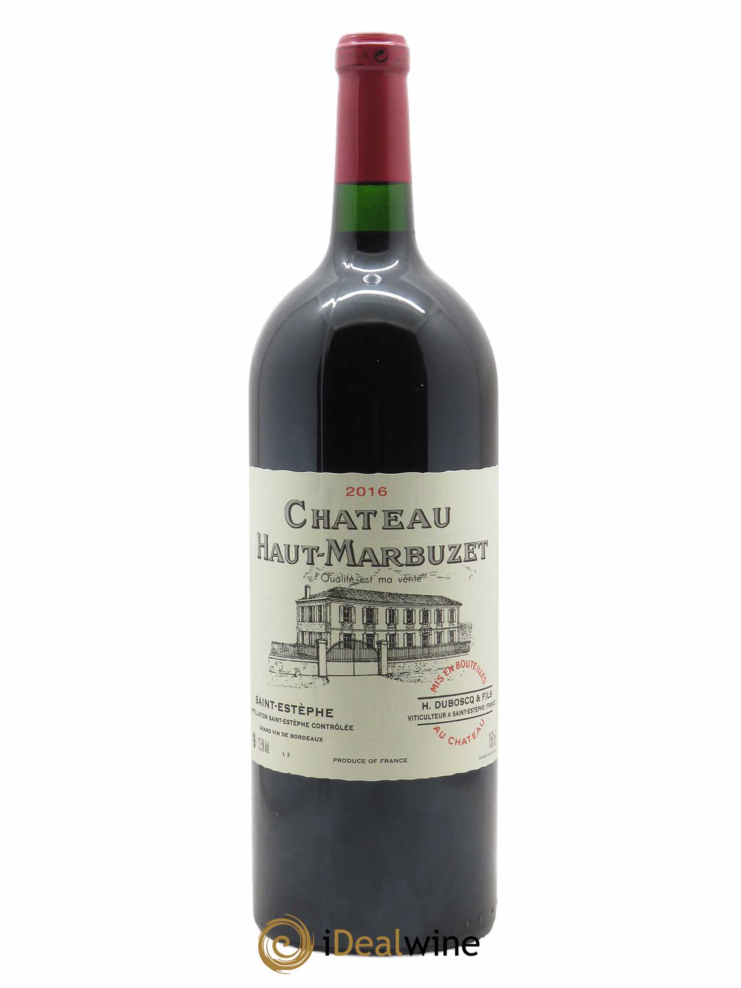 Château Haut Marbuzet (CASSETTA IN LEGNO A PARTIRE DA 6MG) 2016 - Lotto di 1 magnum - 0