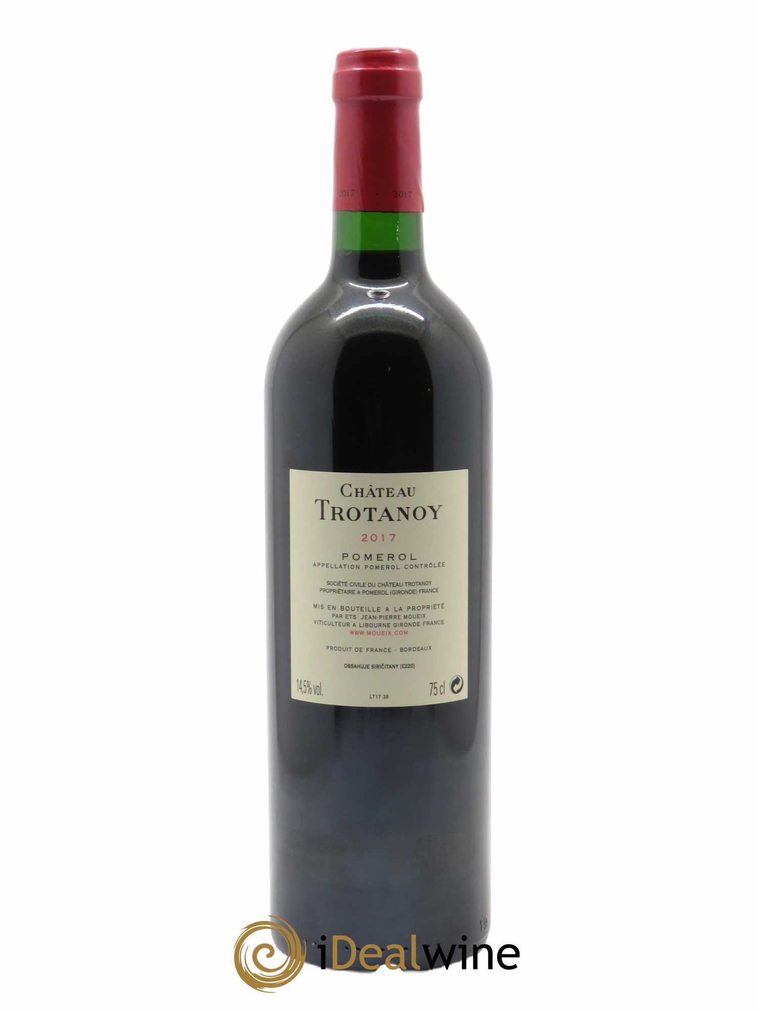 Château Trotanoy  2017 - Lot of 1 bottle - 1