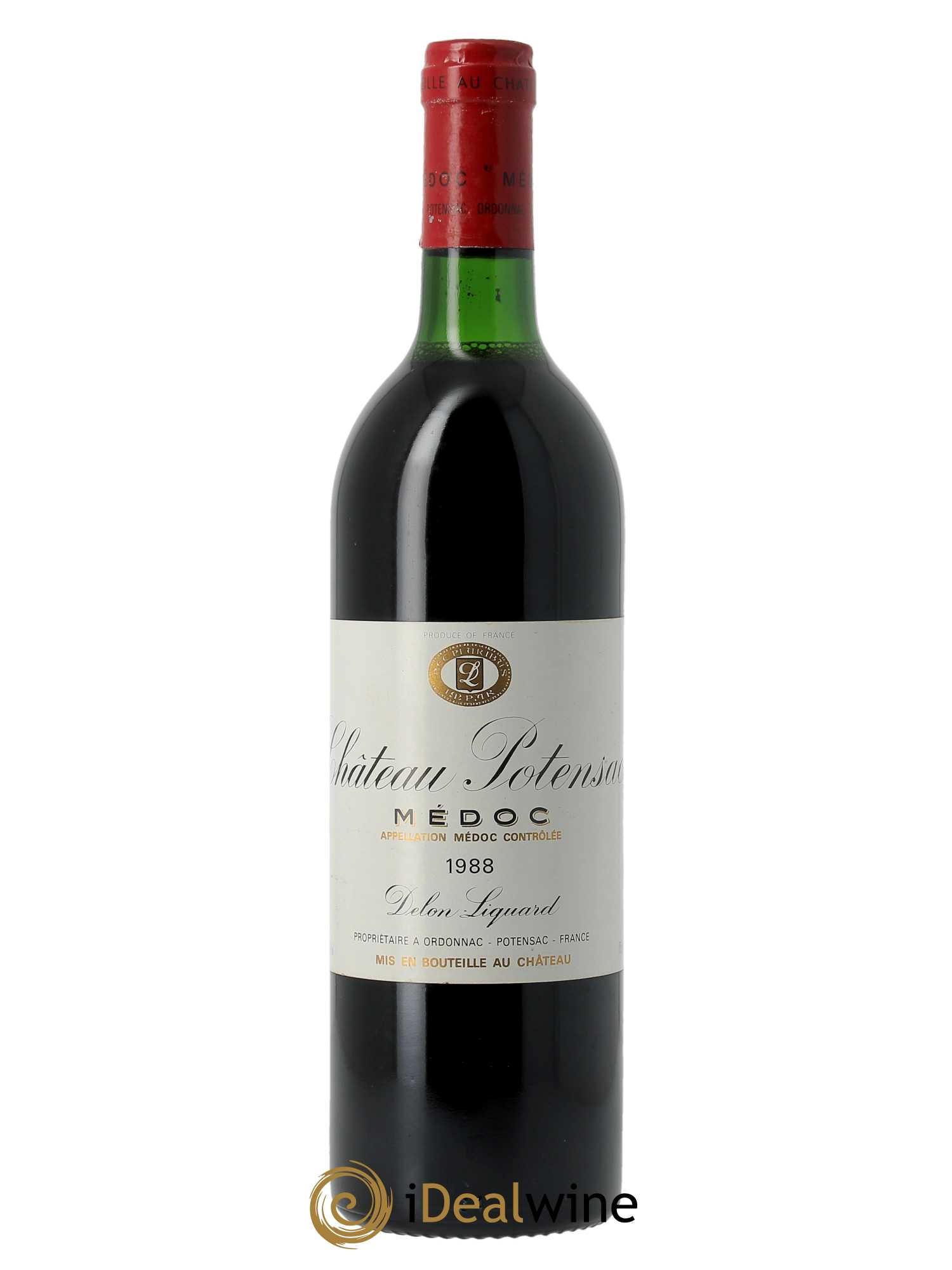 Château Potensac 1988 - Lot de 1 bouteille - 0