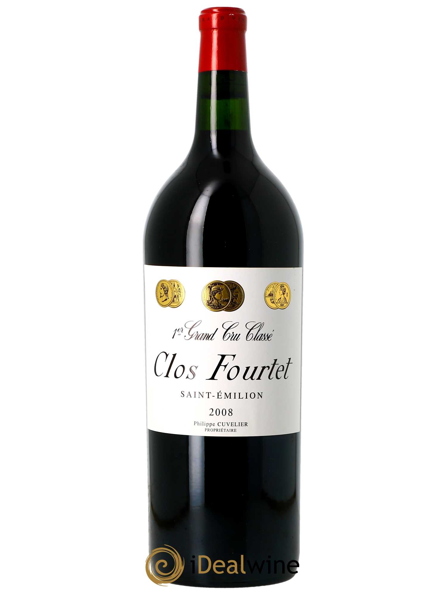 Clos Fourtet 1er Grand Cru Classé B (CBO à partir de 6 MGS) 2008 - Lot de 1 magnum - 0