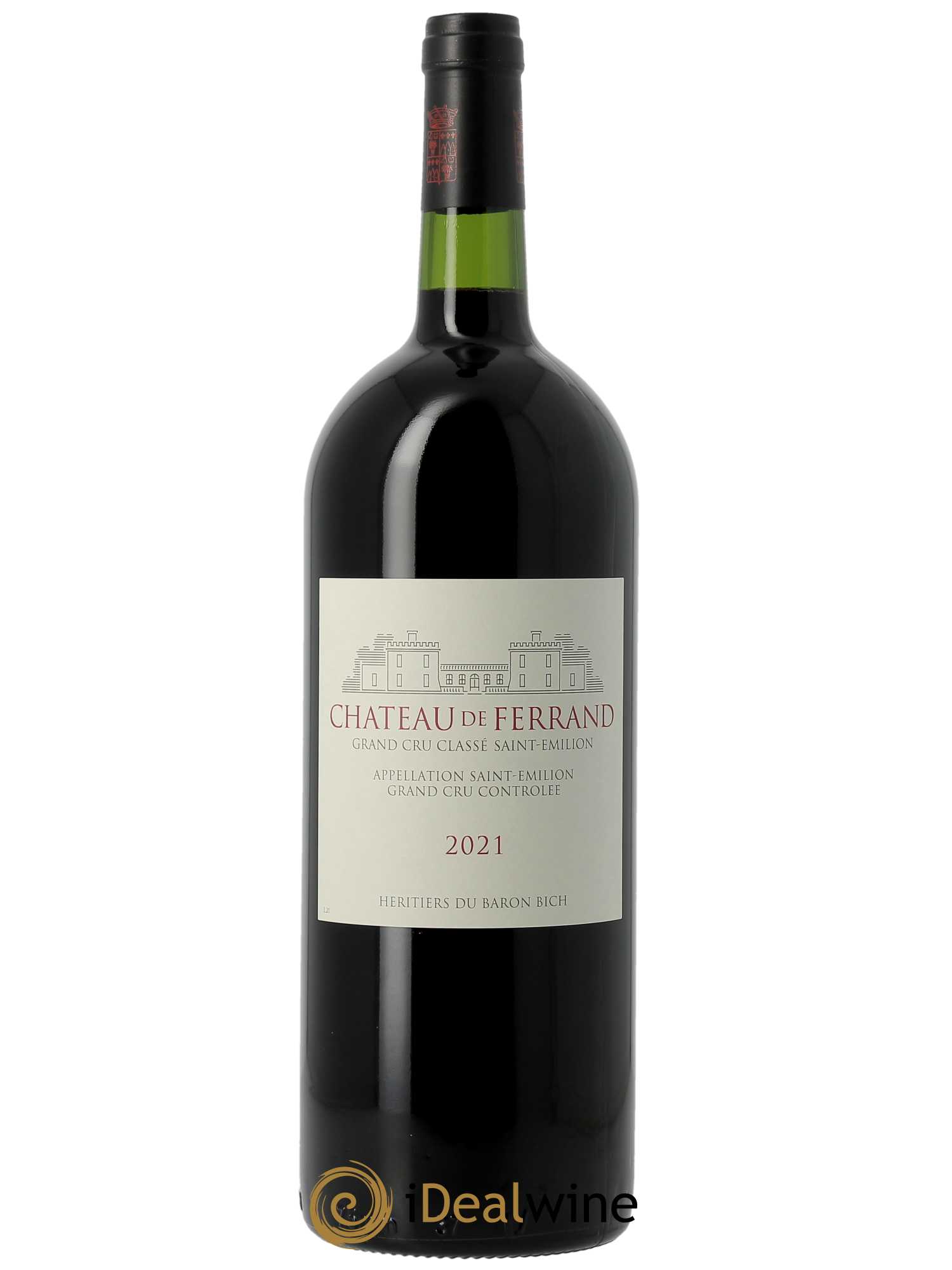 Château de Ferrand Grand Cru Classé - 2021 - Lotto di 1 magnum - 0