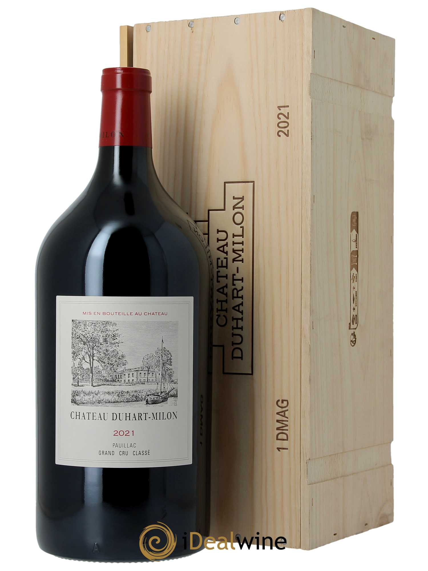 Château Duhart-Milon 4ème Grand Cru Classé  2021 - Posten von 1 Doppel-Magnum - 0