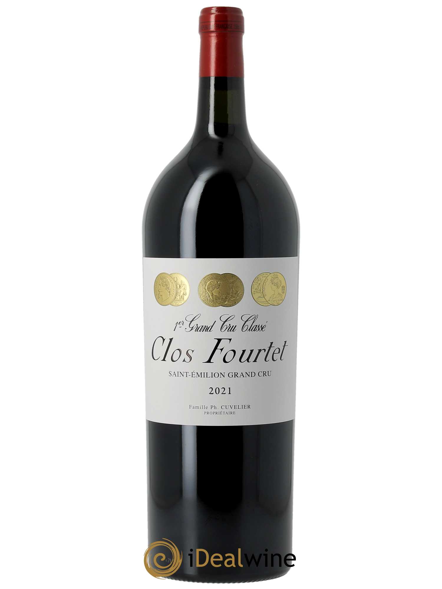 Clos Fourtet 1er Grand Cru Classé B (CBO à partir de 3 mg) 2021 - Lot de 1 magnum - 0