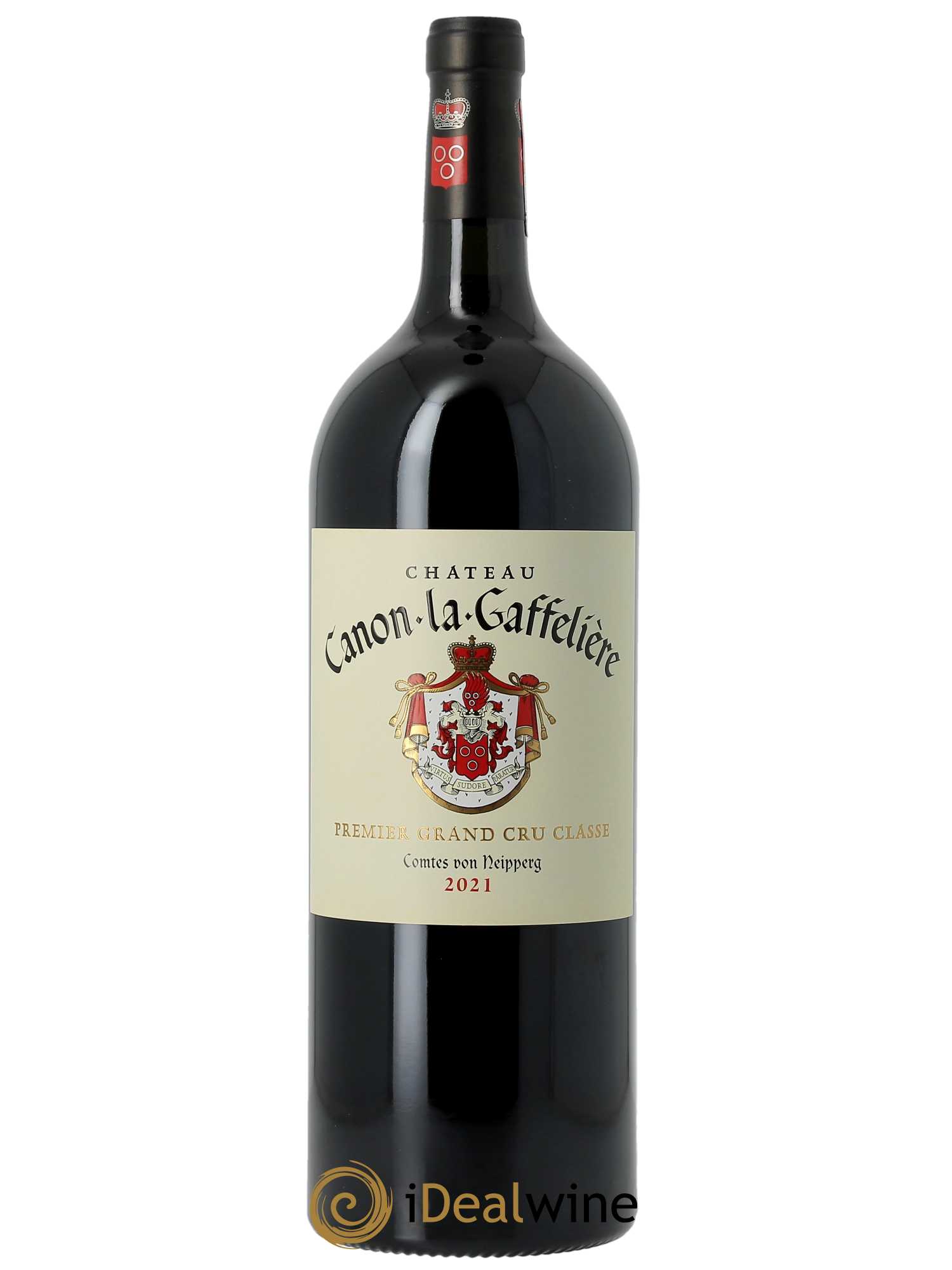 Château Canon la Gaffelière 1er Grand Cru Classé B (Original-Holzkiste ab 3 St.) 2021 - Posten von 1 Magnum - 0