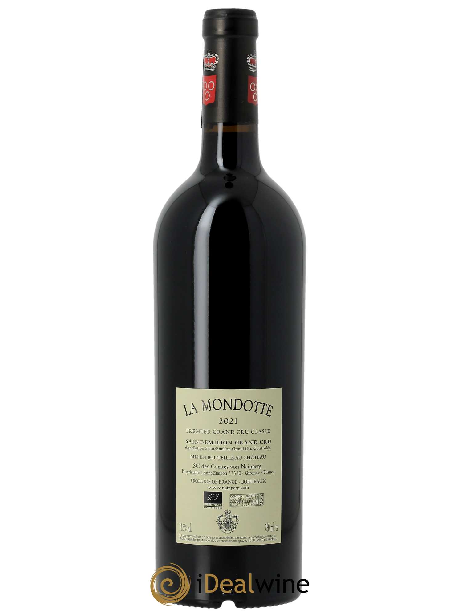 La Mondotte 1er Grand Cru Classé B depuis 2012 (Cassetta in legno a partire da 6 bt) 2021 - Lotto di 1 bottiglia - 1