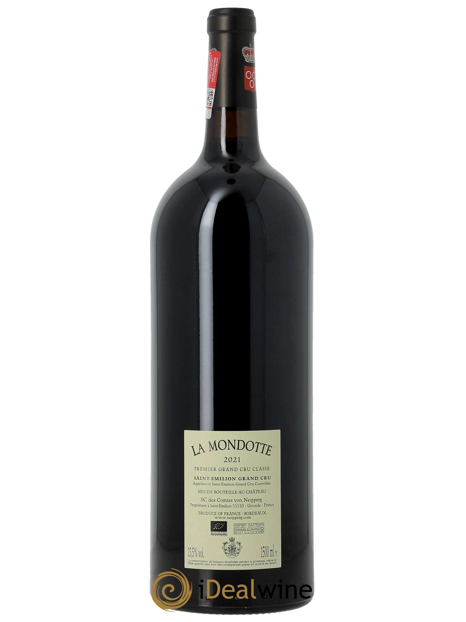 La Mondotte 1er Grand Cru Classé B depuis 2012 (Cassetta in legno a partire da 3 mg) 2021 - Lotto di 1 magnum - 1