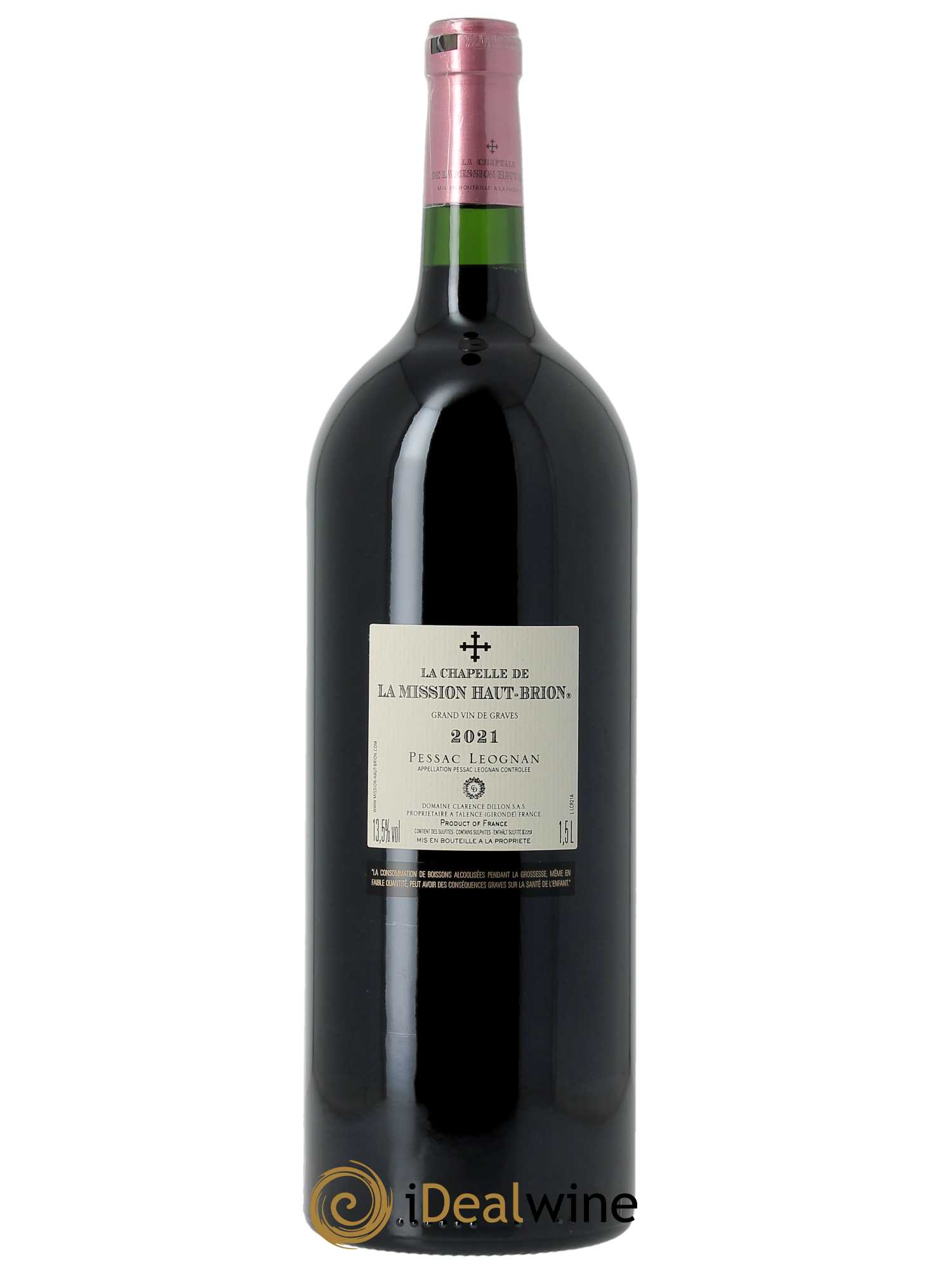 La Chapelle de La Mission Haut-Brion Second Vin (Cassetta in legno a partire da 3 mg) 2021 - Lotto di 1 magnum - 1