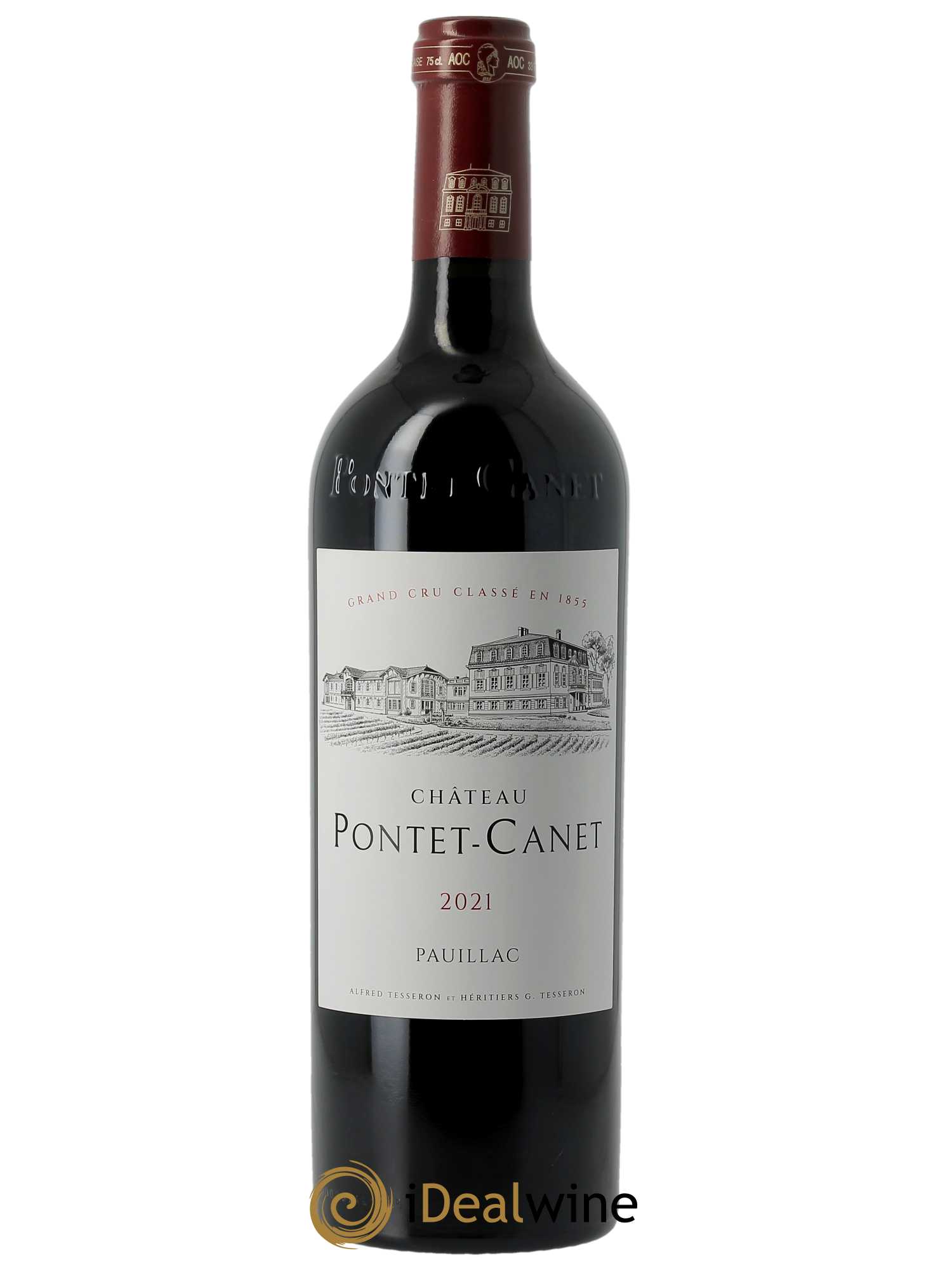 Château Pontet Canet 5ème Grand Cru Classé (CBO à partir de 3 bts) 2021 - Lot de 1 bouteille - 0