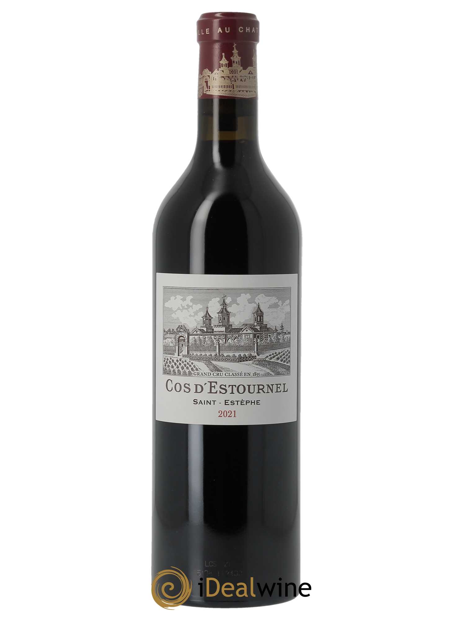 Cos d'Estournel 2ème Grand Cru Classé (Cassetta in legno a partire da 3 bt) 2021 - Lotto di 1 bottiglia - 0