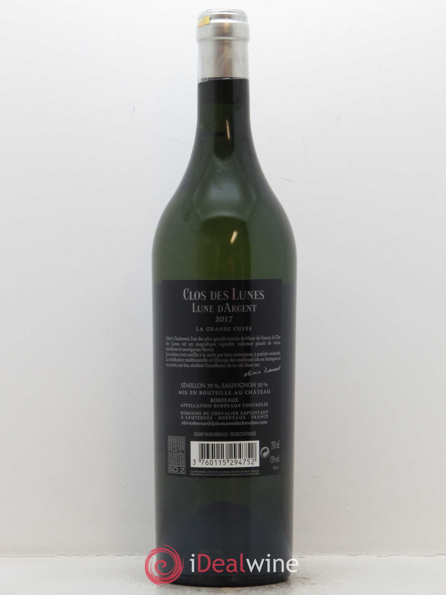 Clos des Lunes - Lune d'Argent 2017 - Lot de 1 bouteille - 1