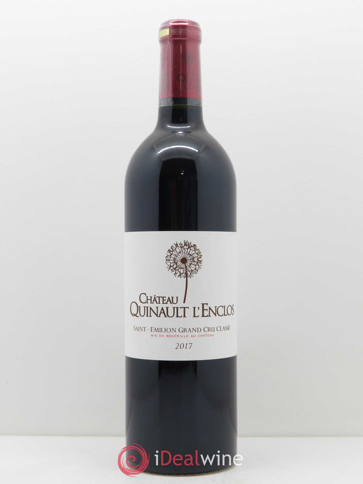 Château Quinault L'Enclos (Cassetta in legno a partire da 6 bt) 2017 - Lotto di 1 bottiglia - 0