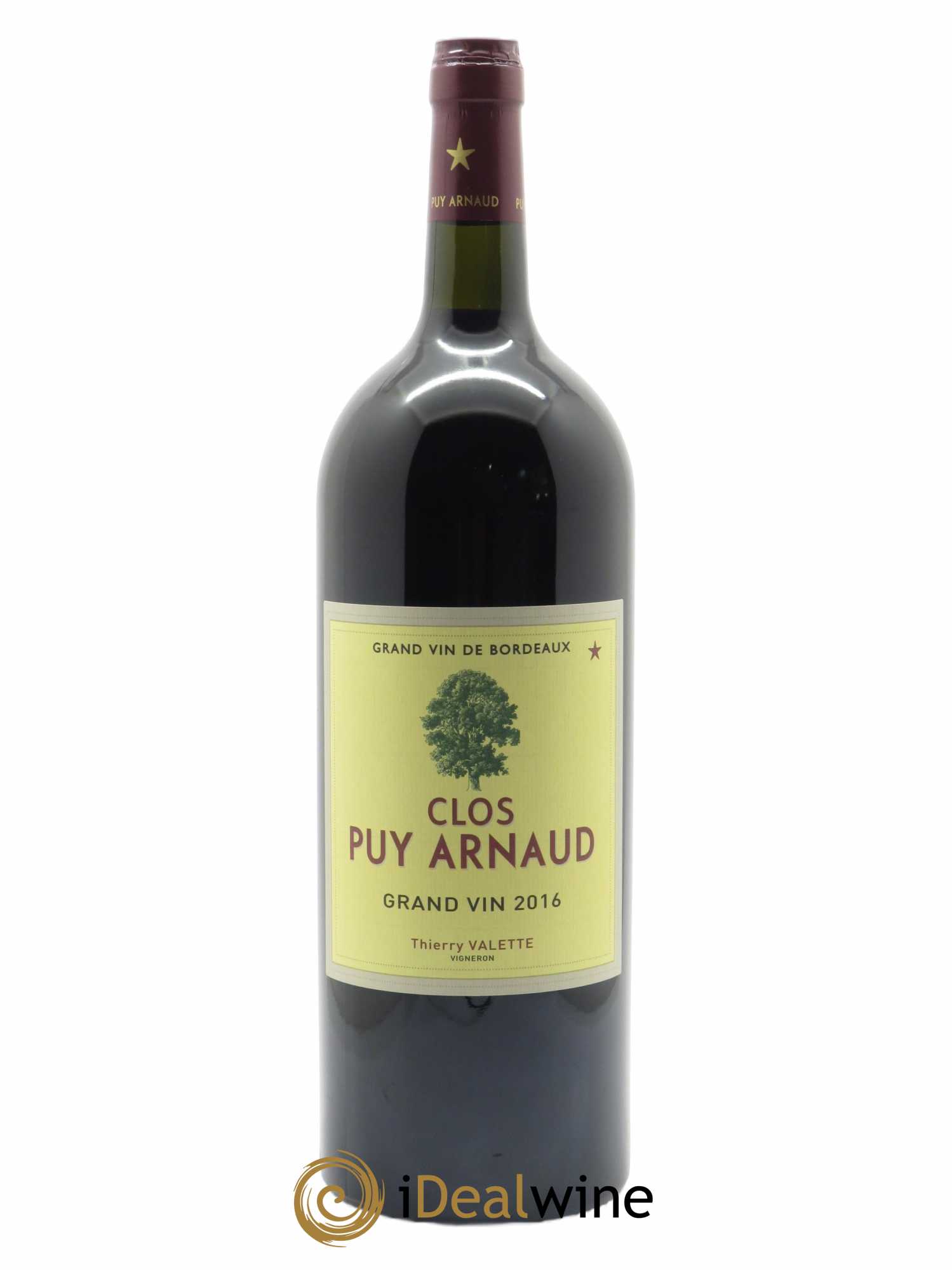 Clos Puy Arnaud (CBO à partir de 6 mgs) 2016 - Lotto di 1 magnum - 0