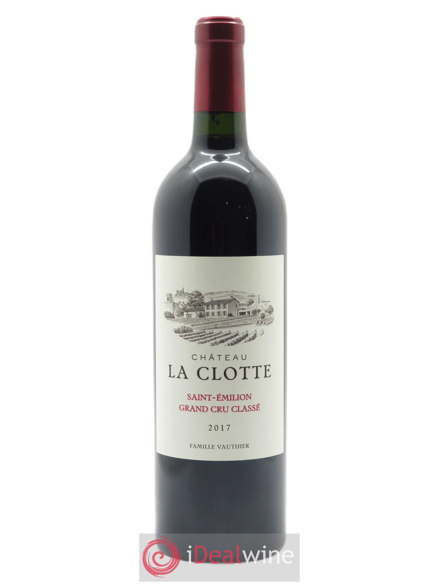 Château la Clotte (OWC if 12 bts) 2017 - Lot of 1 bottle - 0