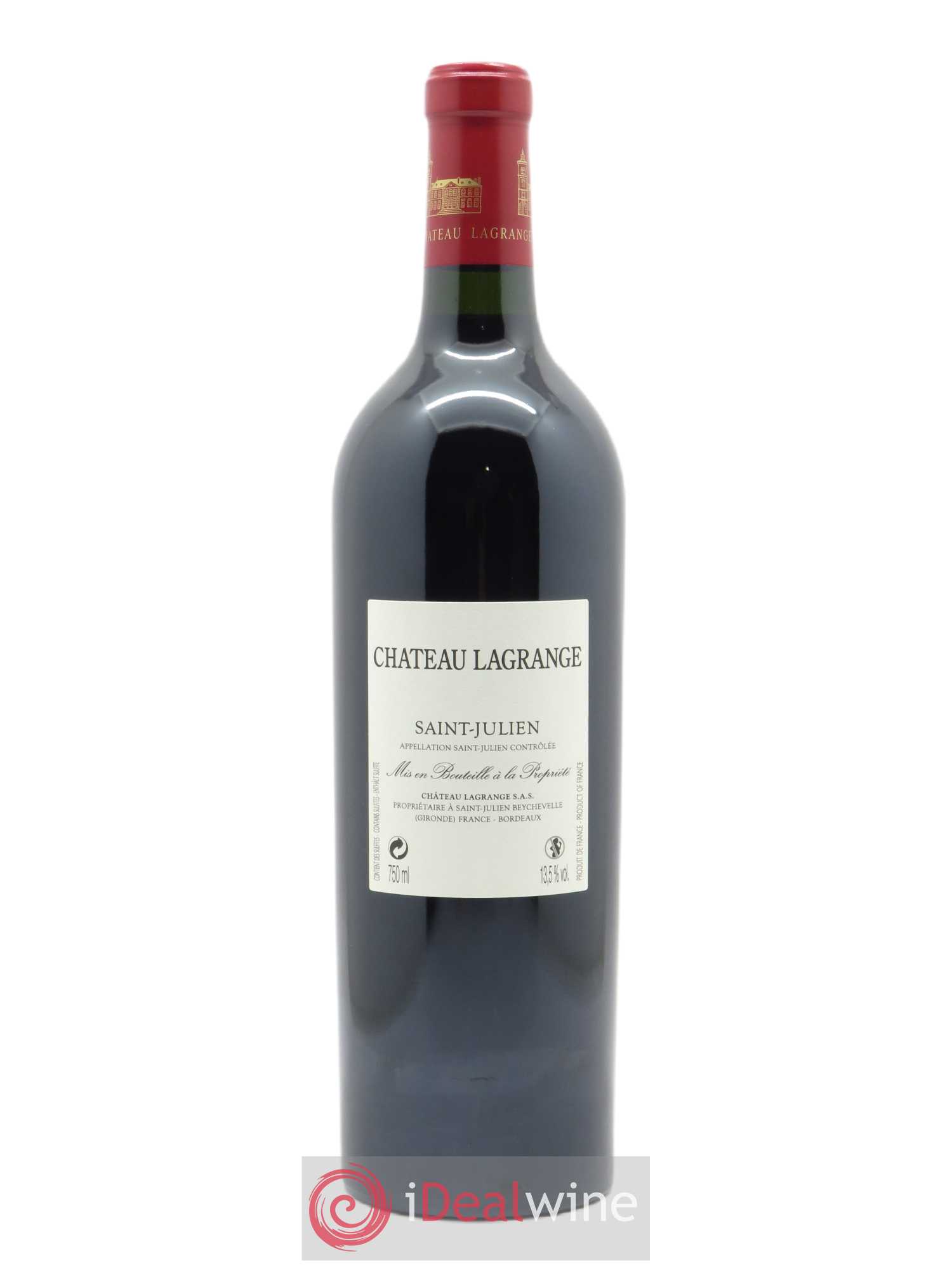 Château Lagrange 3ème Grand Cru Classé (CBO à partir de 6 bts) 2017 - Lot de 1 bouteille - 1