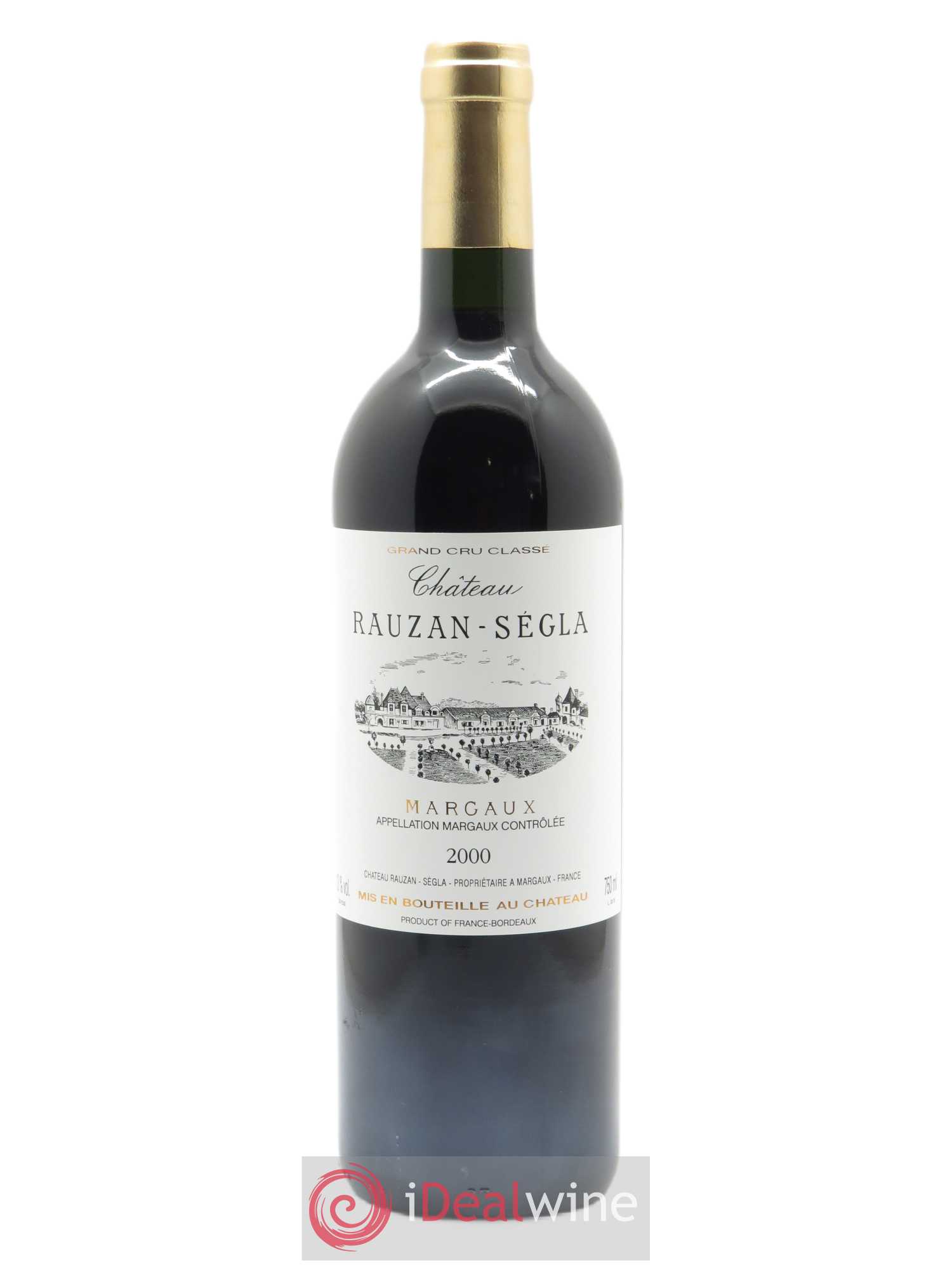 Château Rauzan Ségla (CBO à partir de 6 bts) 2000 - Lot de 1 bouteille - 0