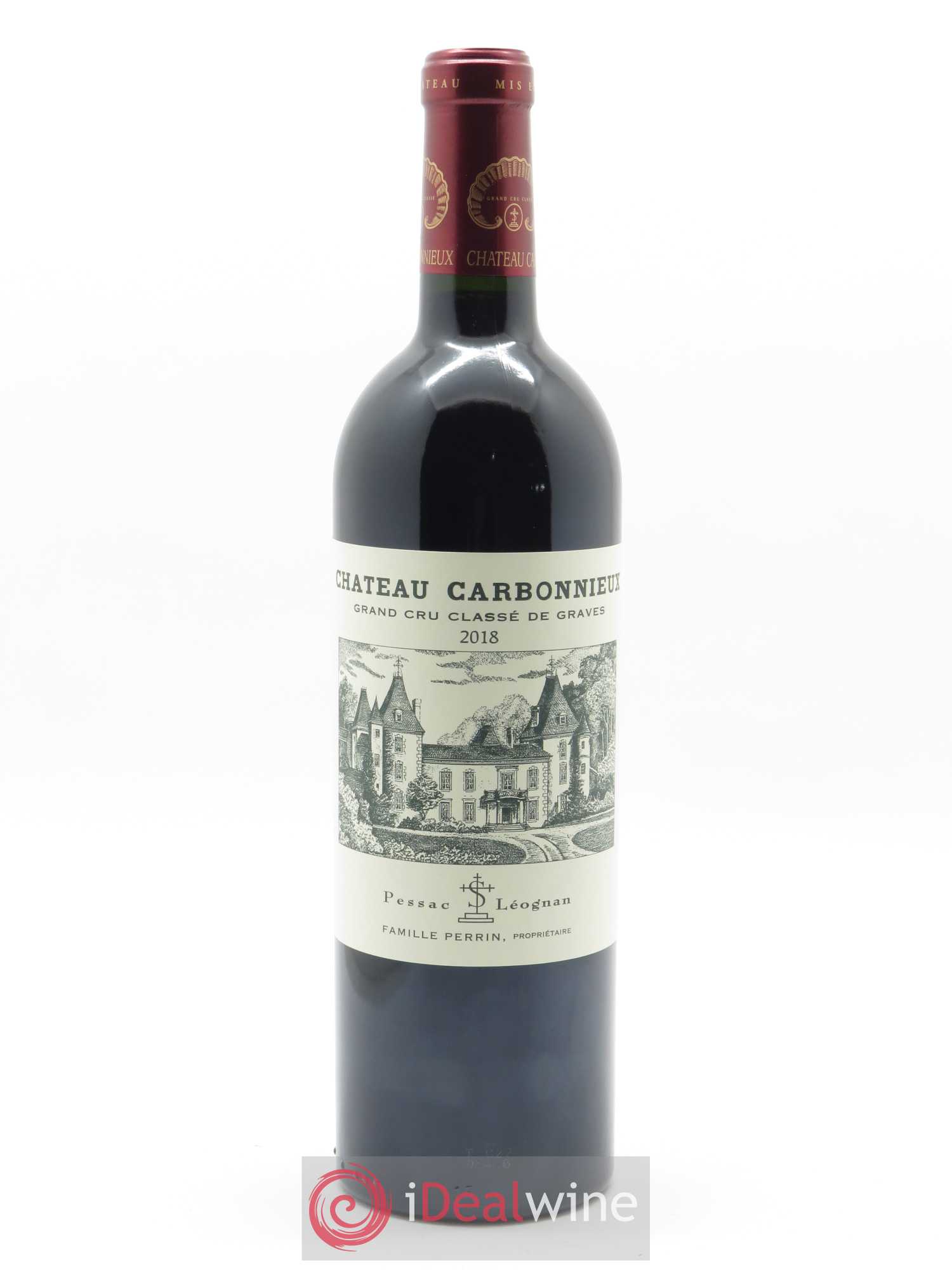 Château Carbonnieux Cru Classé de Graves (CBO à partir de 6 BTS) 2018 - Lot de 1 bouteille - 0