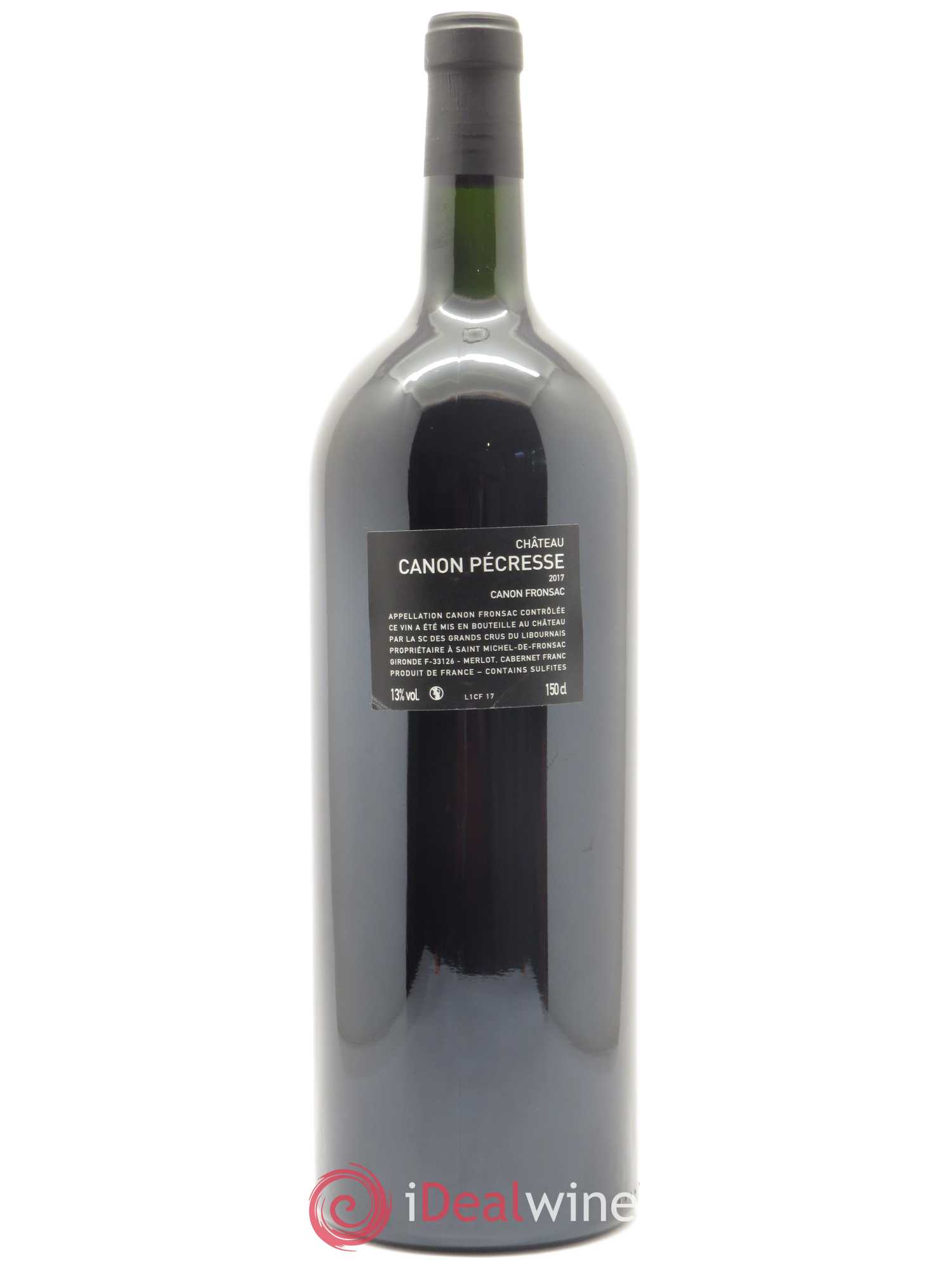 Château Canon Pécresse 2017 - Lot de 1 magnum - 1