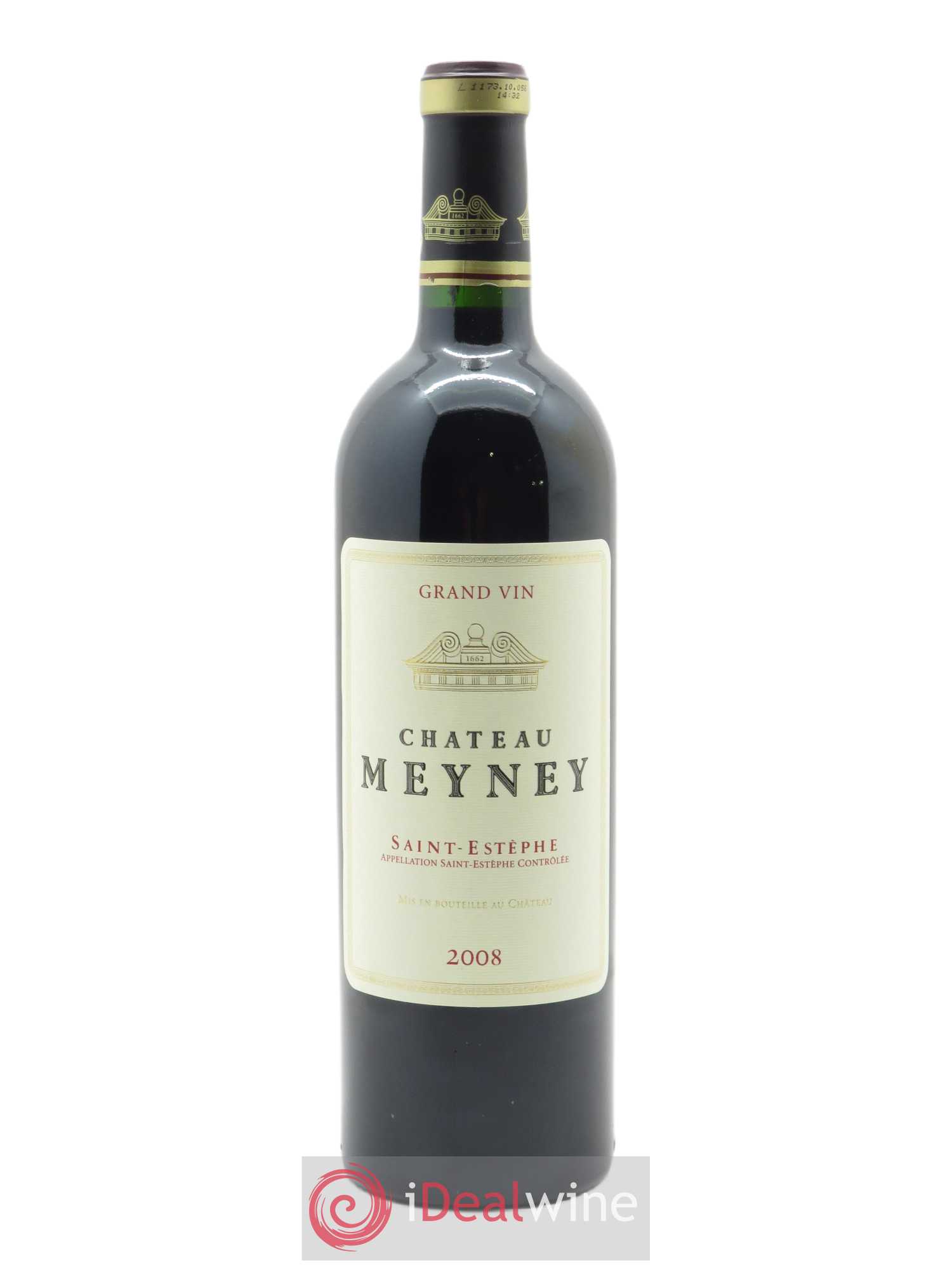 Château Meyney 2008 - Lot de 1 bouteille - 0