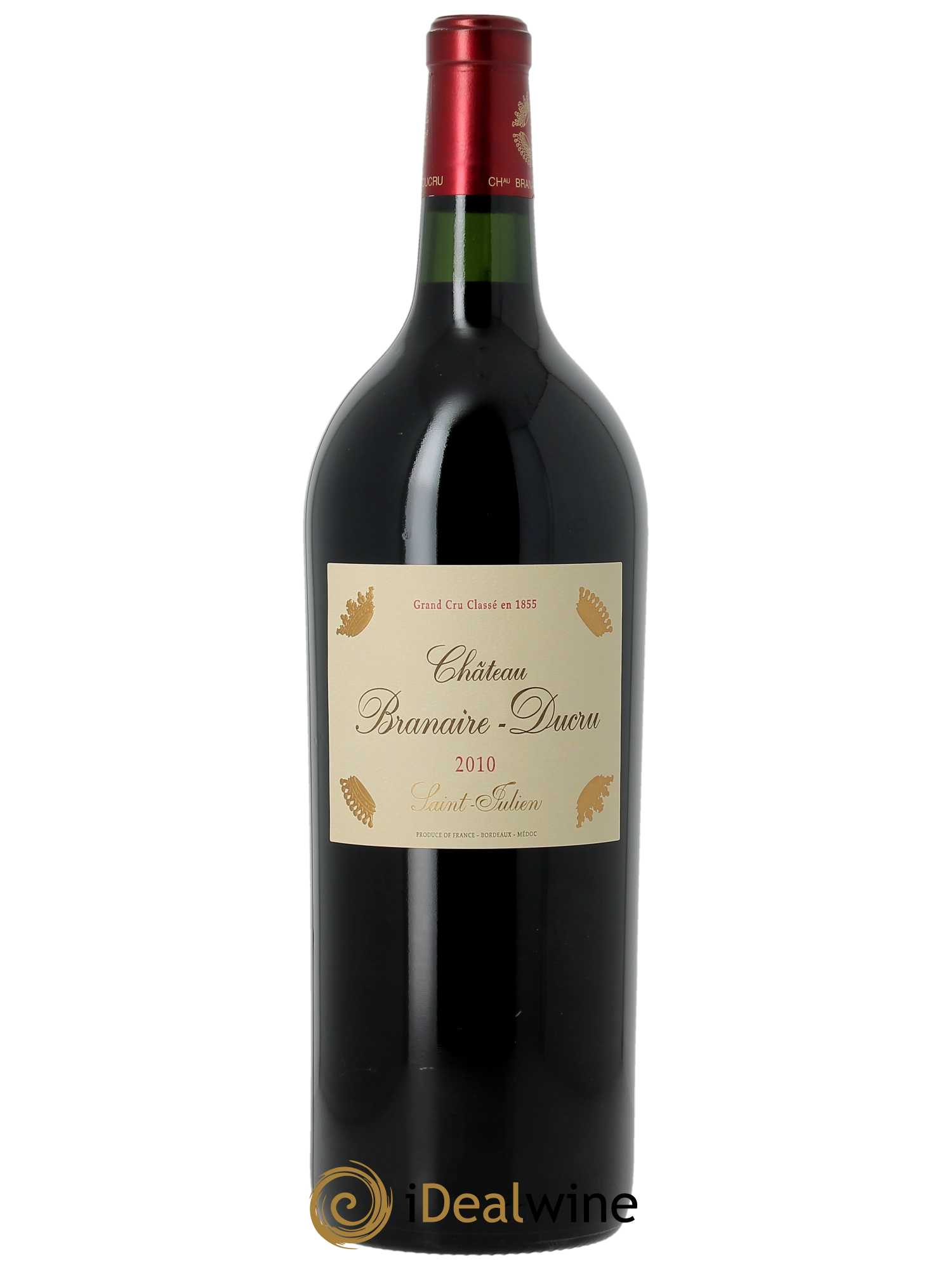 Château Branaire Ducru 4ème Grand Cru Classé (CBO à partir 6 bts) 2010 - Lot de 1 magnum - 0