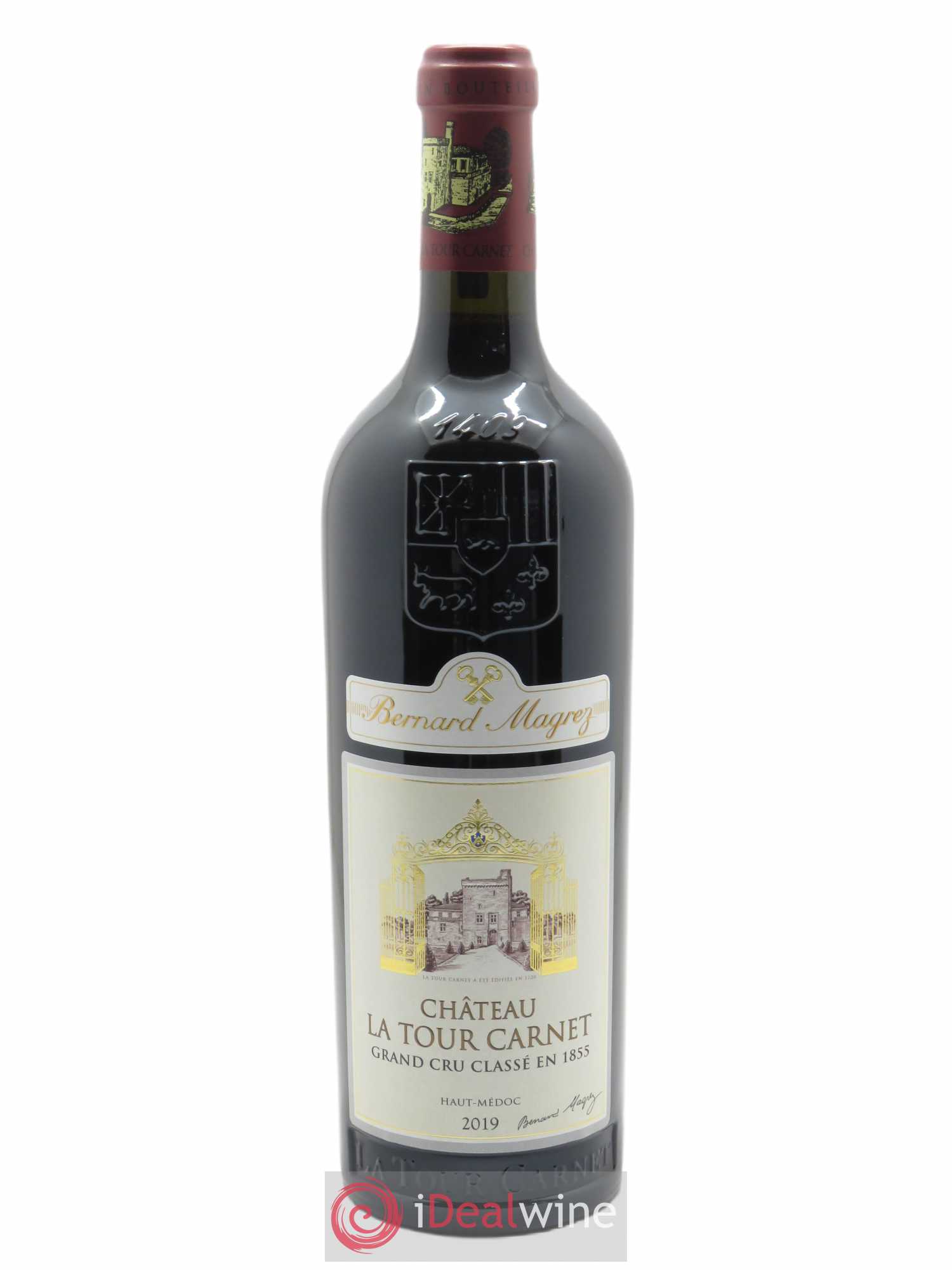 Château la Tour Carnet 4ème Grand Cru Classé  2019 - Lot of 1 bottle - 0