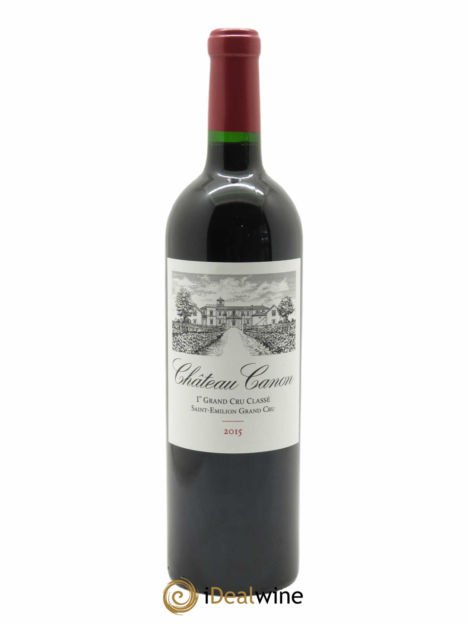 Château Canon 1er Grand Cru Classé B (CBO à partir de 6 bts) 2015 - Lot de 1 bouteille - 0