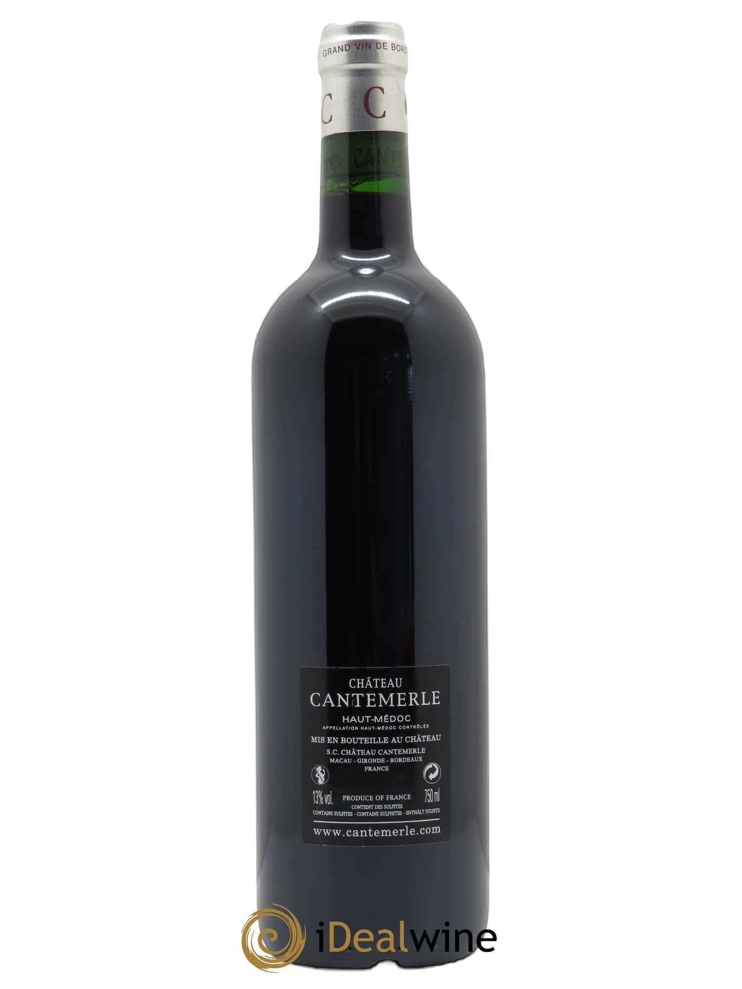 Château Cantemerle 5ème Grand Cru Classé (Original-Holzkiste ab 12 St.) 2016 - Posten von 1 Flasche - 1