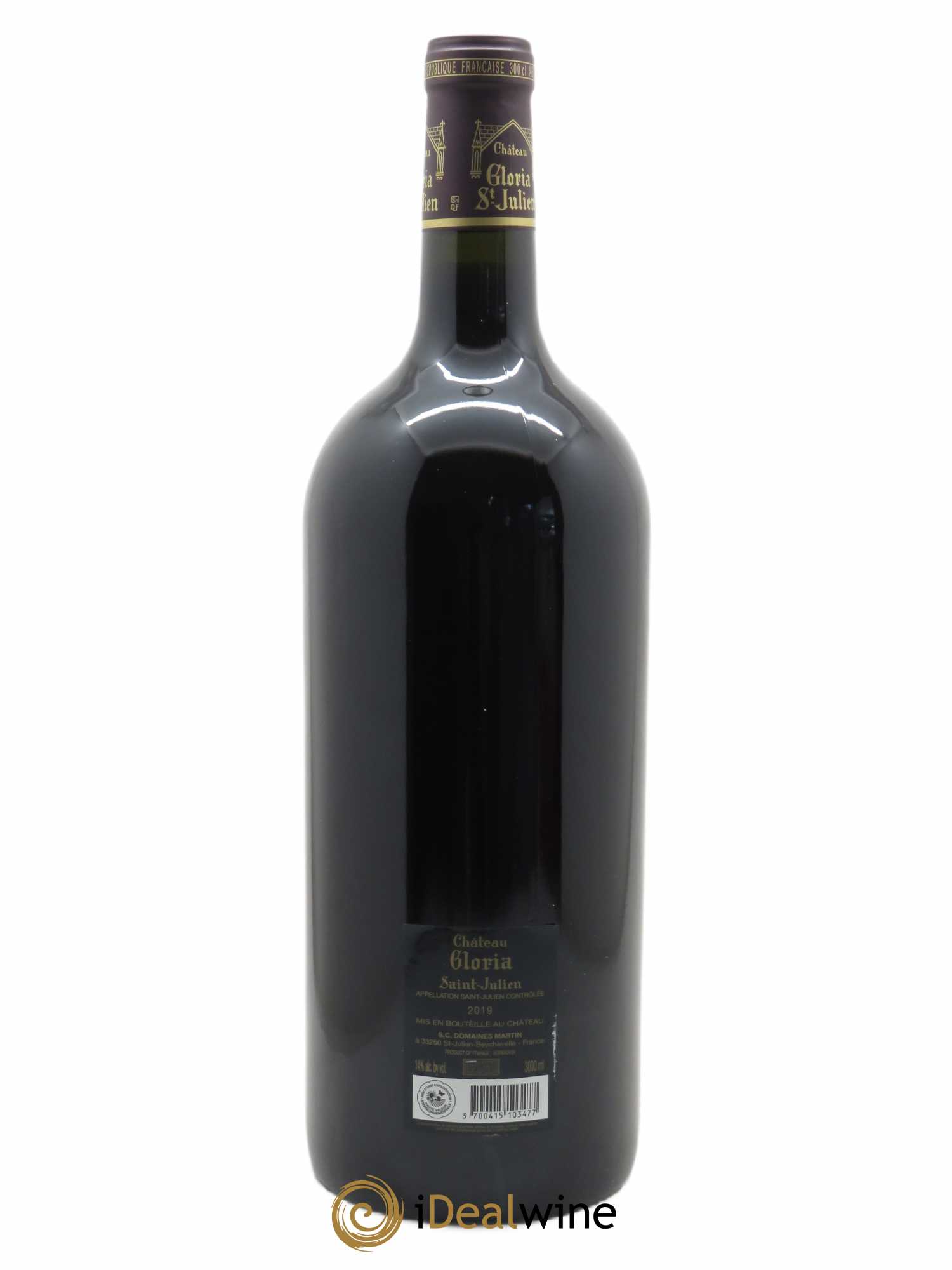 Château Gloria  2019 - Lot de 1 double magnum - 1