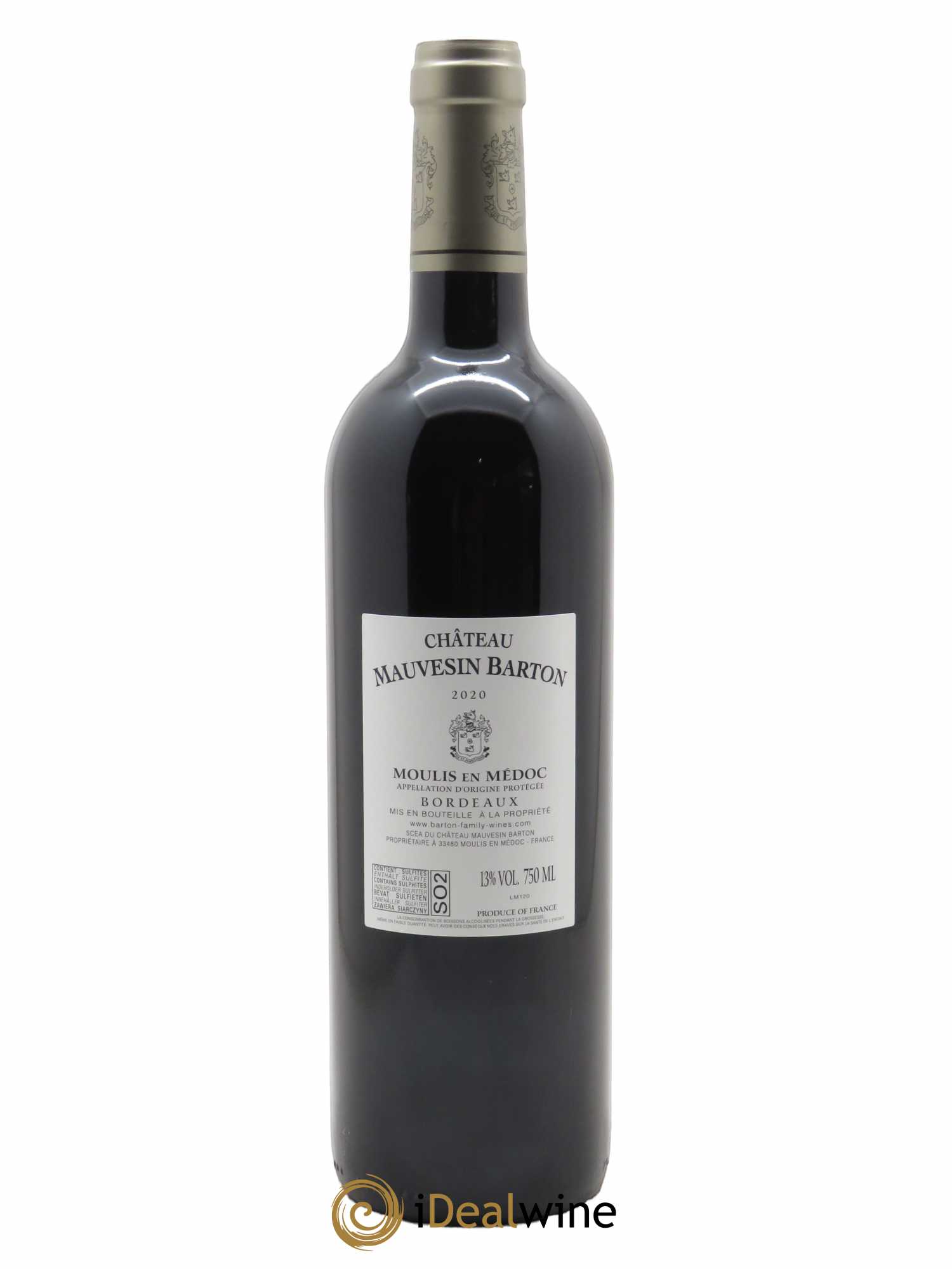 Château Mauvesin Barton  2020 - Lot of 1 bottle - 1