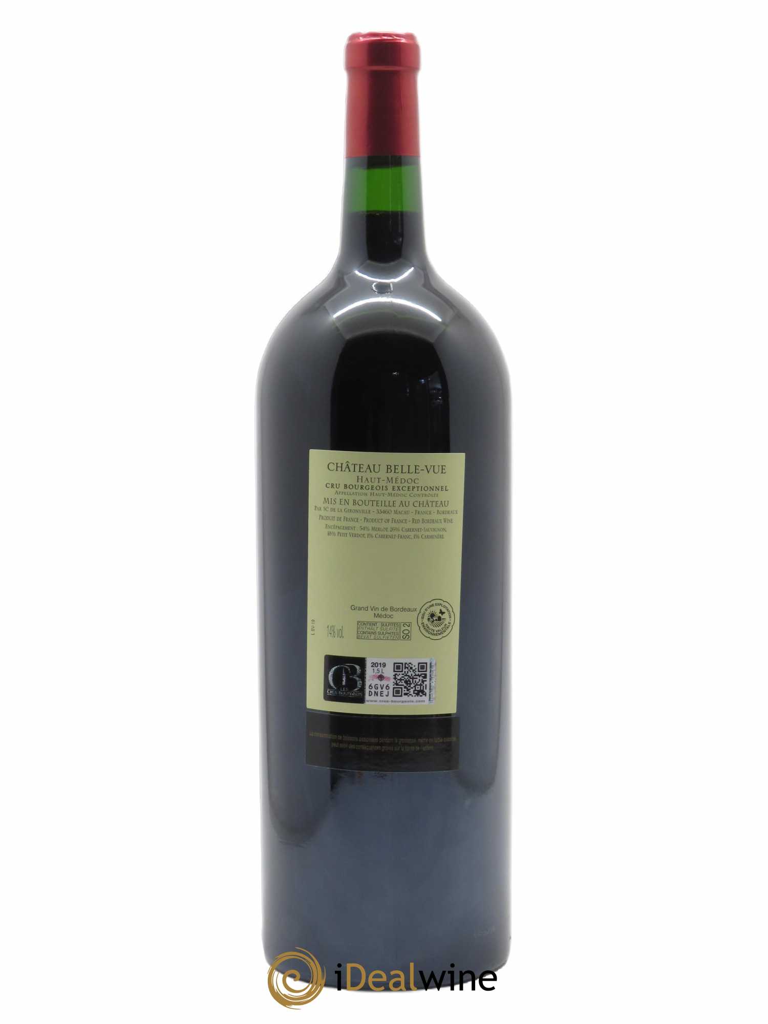 Château Belle-Vue (Cassetta in legno a partire da 6 bt) 2019 - Lotto di 1 magnum - 1