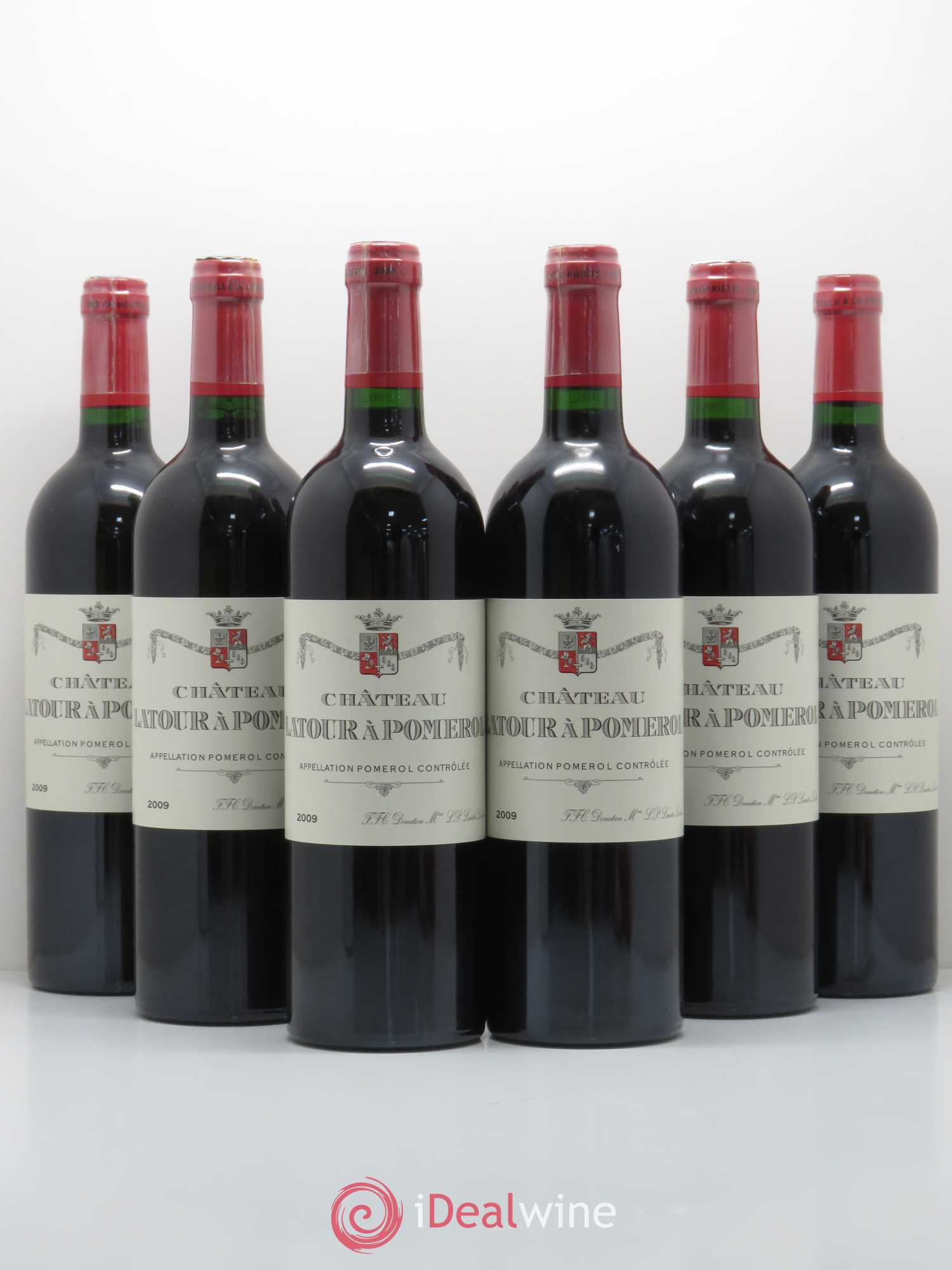 Château Latour à Pomerol 2009 - Lot de 6 bouteilles - 0