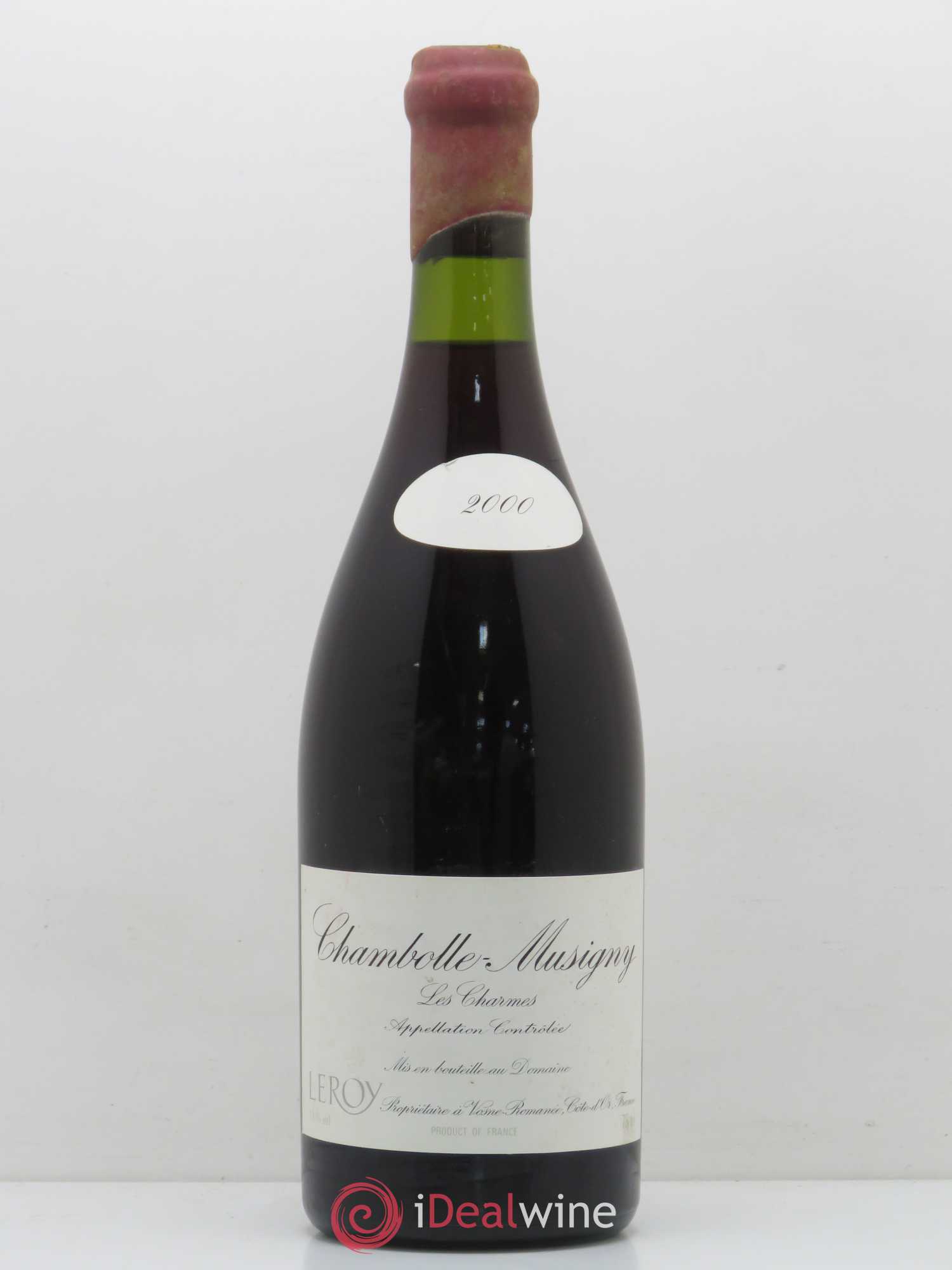 Chambolle-Musigny 1er Cru Les Charmes Leroy (Domaine) 2000 - Lot of 1 bottle - 0