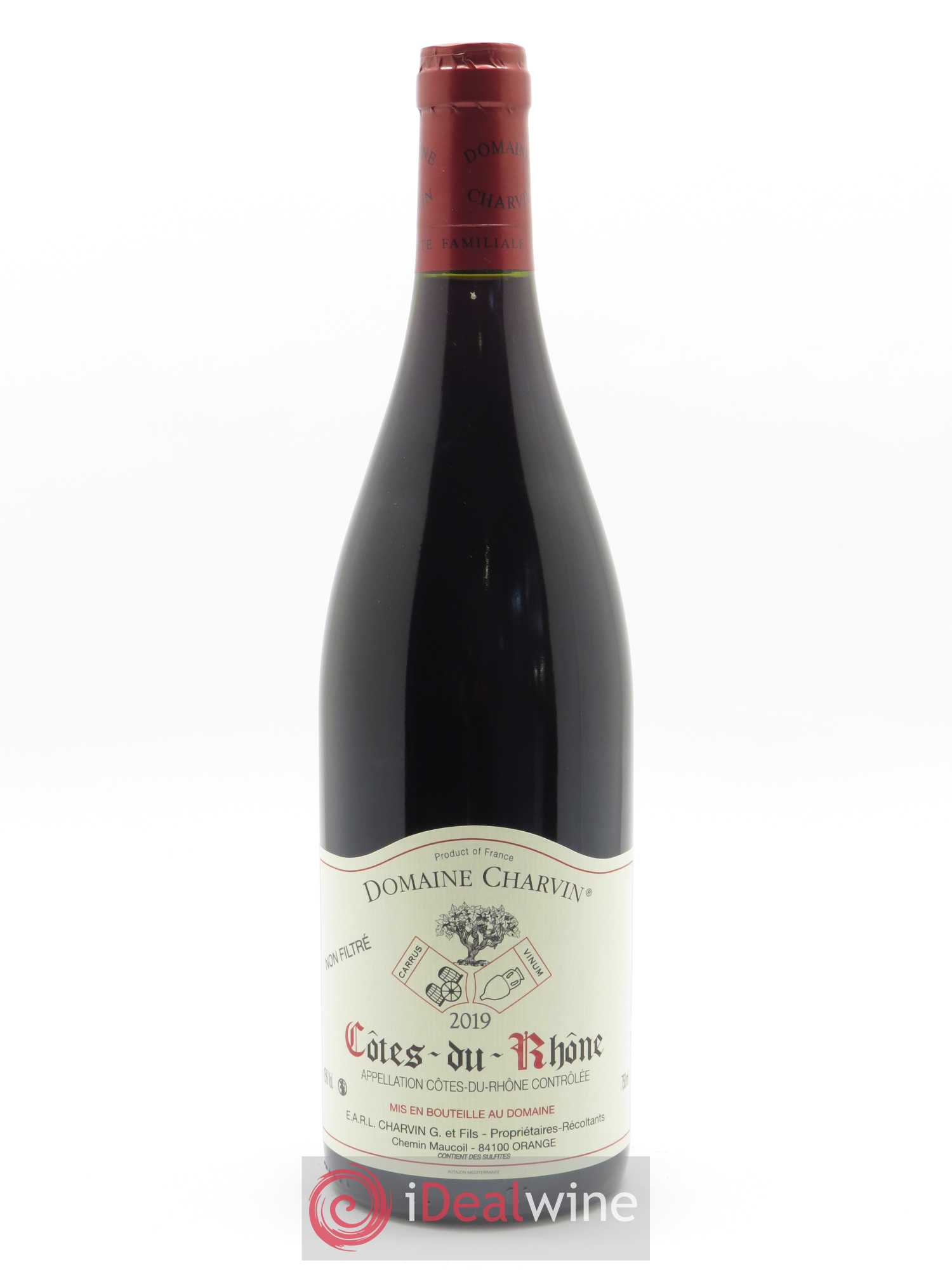 Côtes du Rhône Charvin (Domaine) 2019 - Lot of 1 bottle - 0