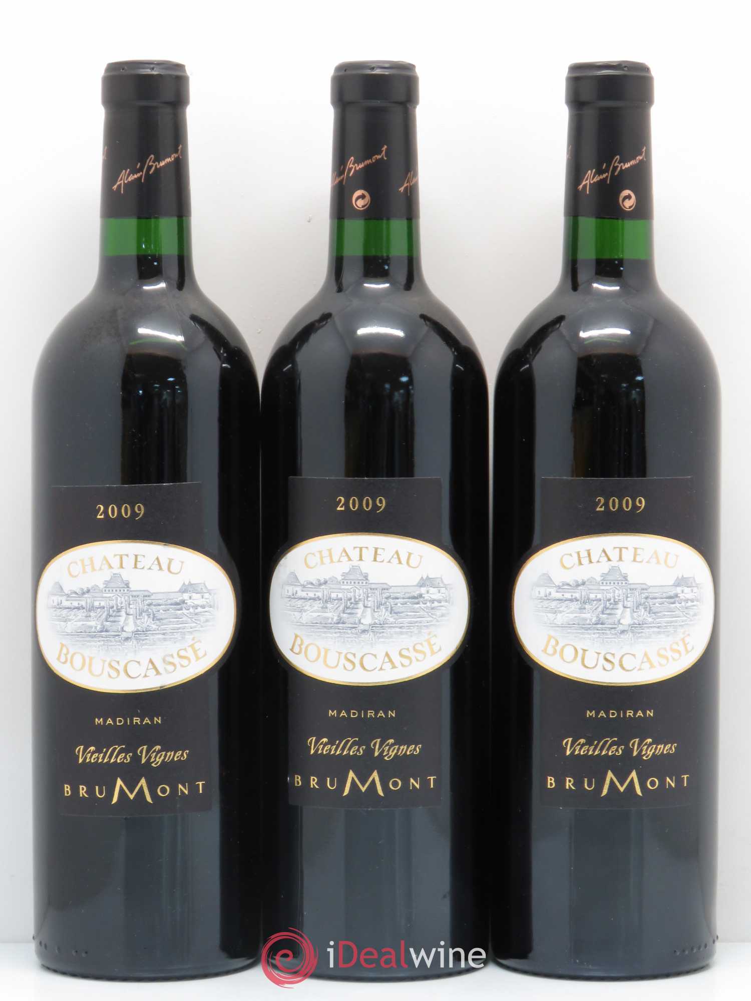 Madiran Vieilles Vignes Château Bouscassé - Alain Brumont 2009 - Lot de 6 bouteilles - 1