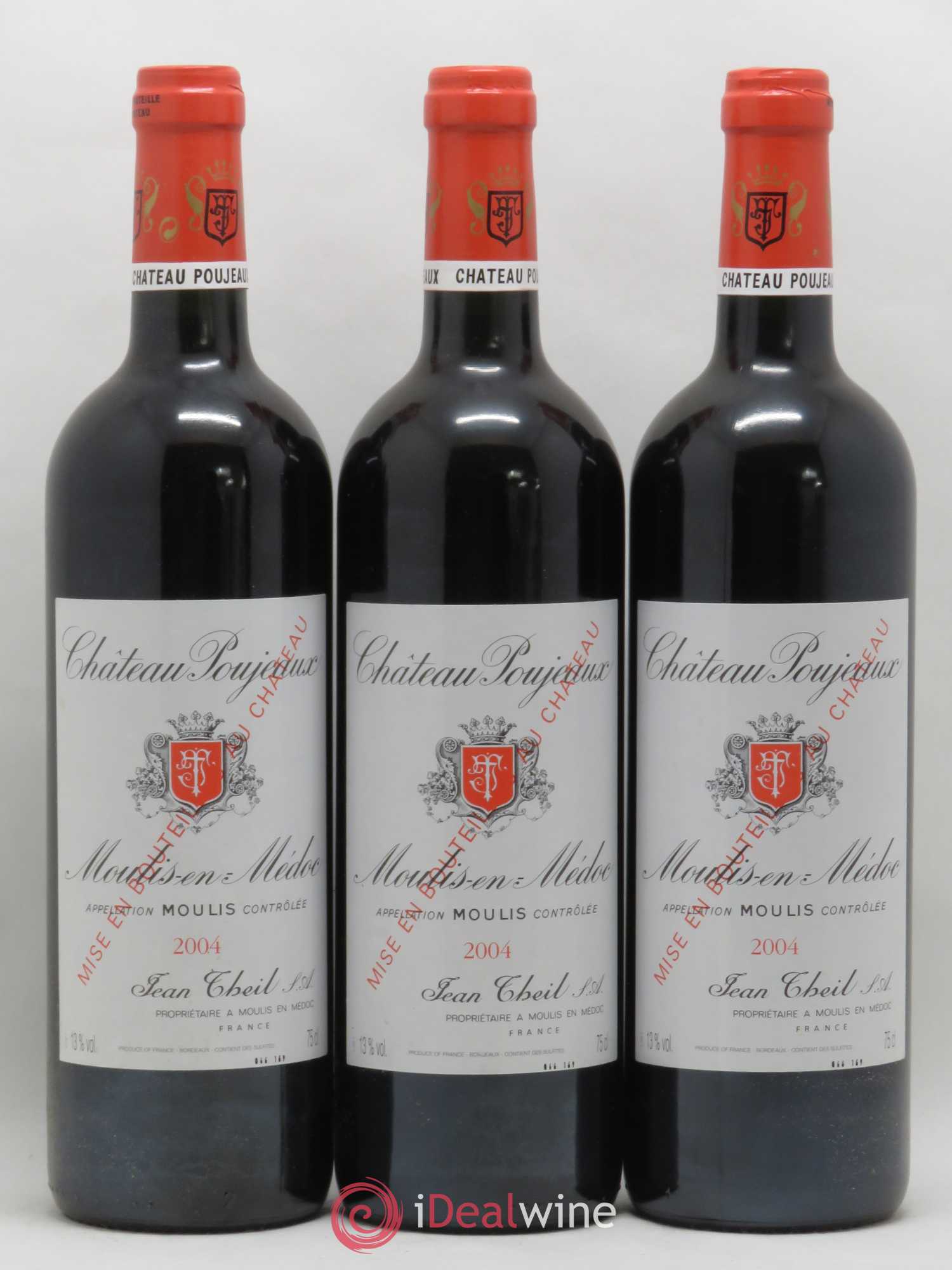 Château Poujeaux 2004 - Lot of 6 bottles - 2