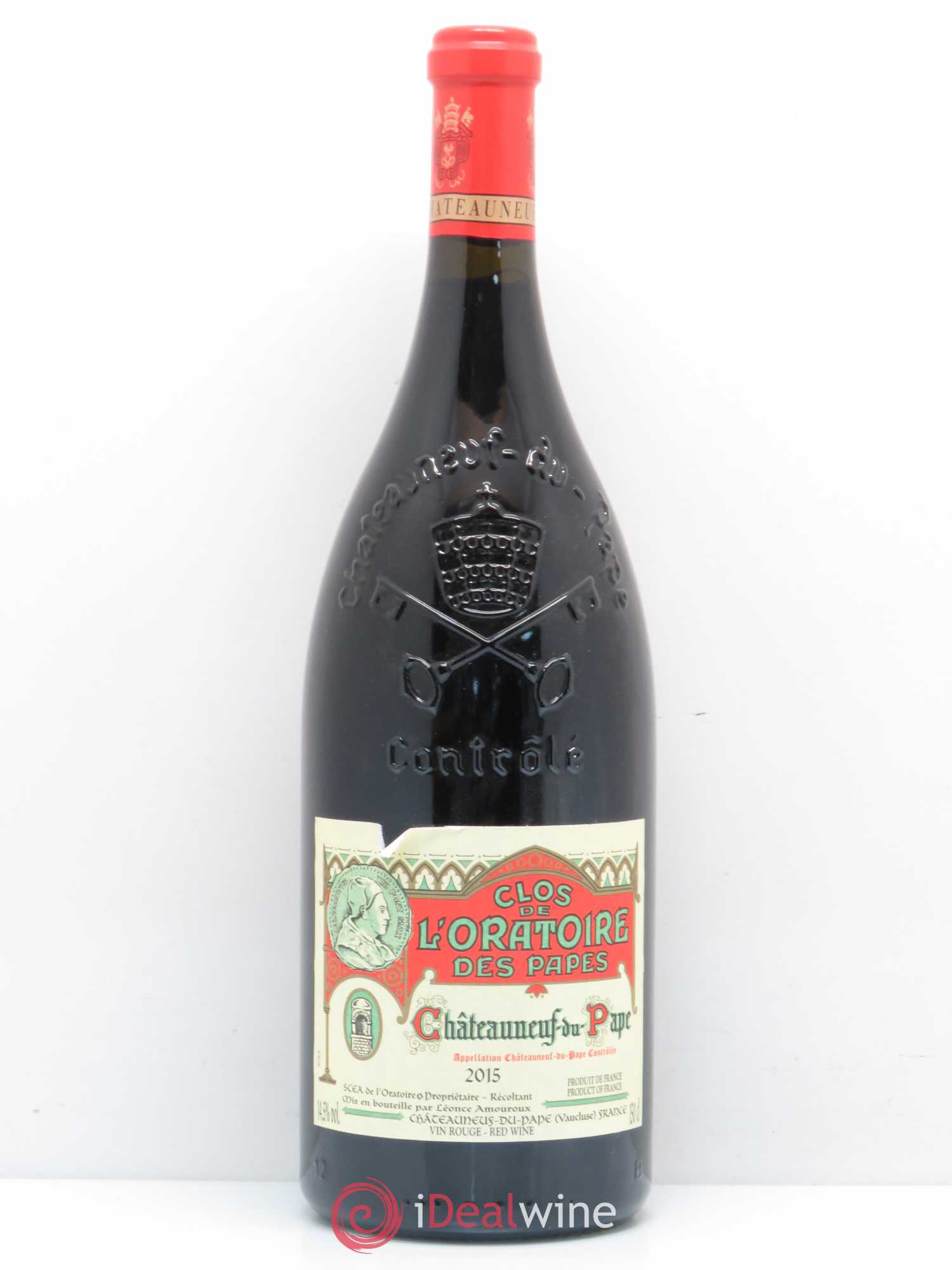 Châteauneuf-du-Pape Clos de l'Oratoire des Papes 2015 - Lot de 1 magnum - 0