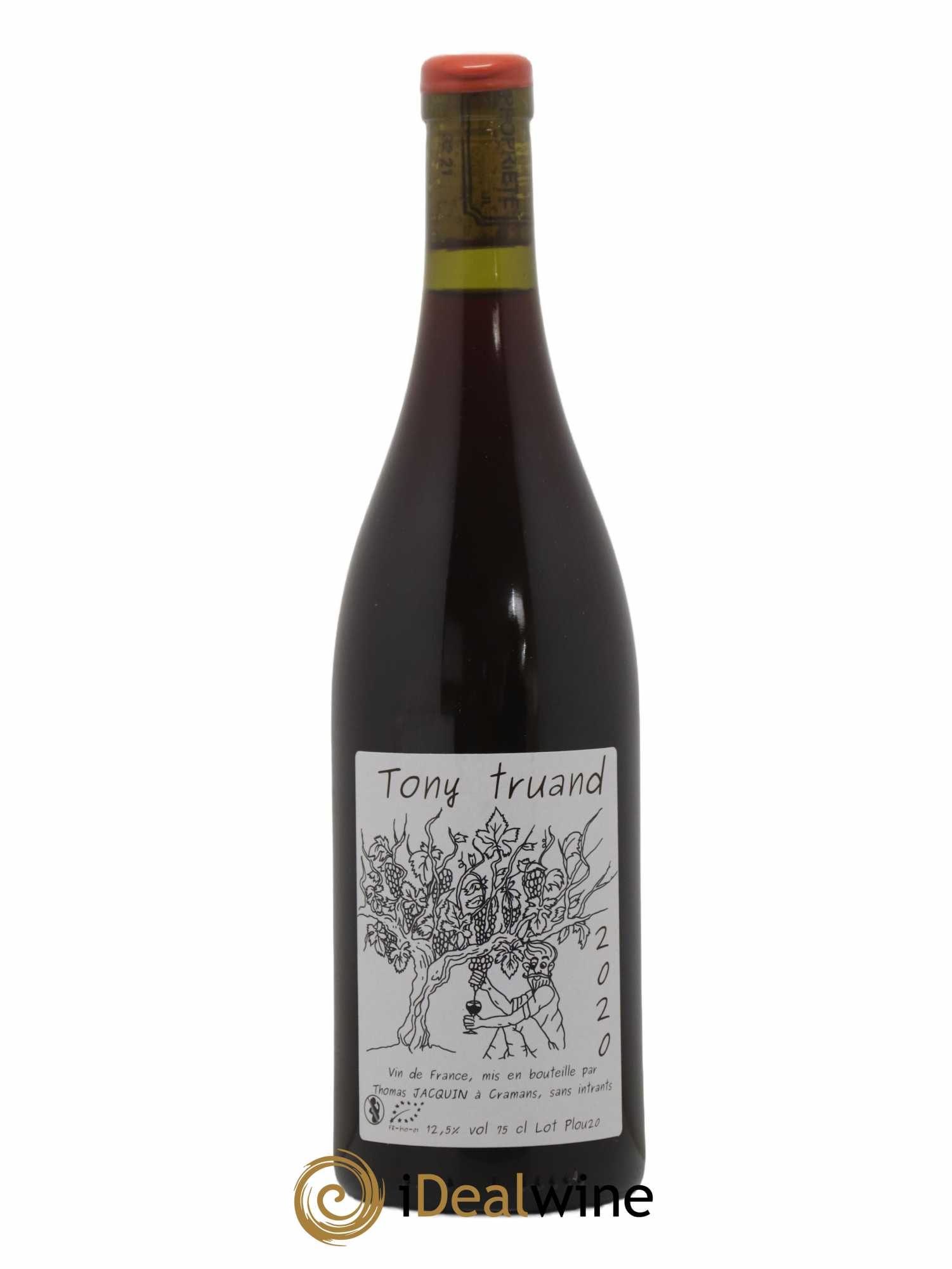 Vin de France Tony Truand Thomas Jacquin (sans prix de réserve) 2020 - Posten von 1 Flasche - 0