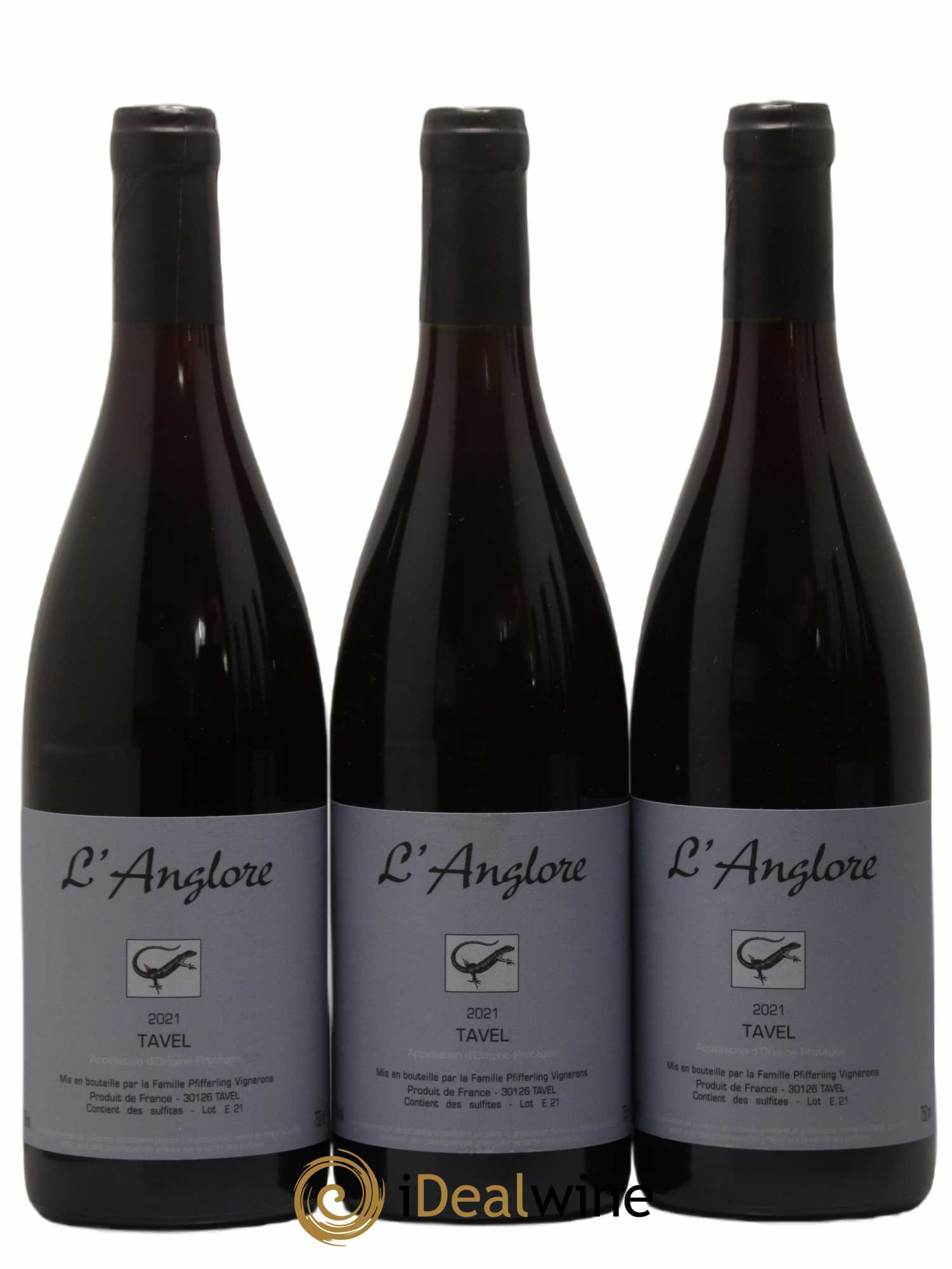 Tavel L'Anglore 2021 - Lot de 6 bouteilles - 1