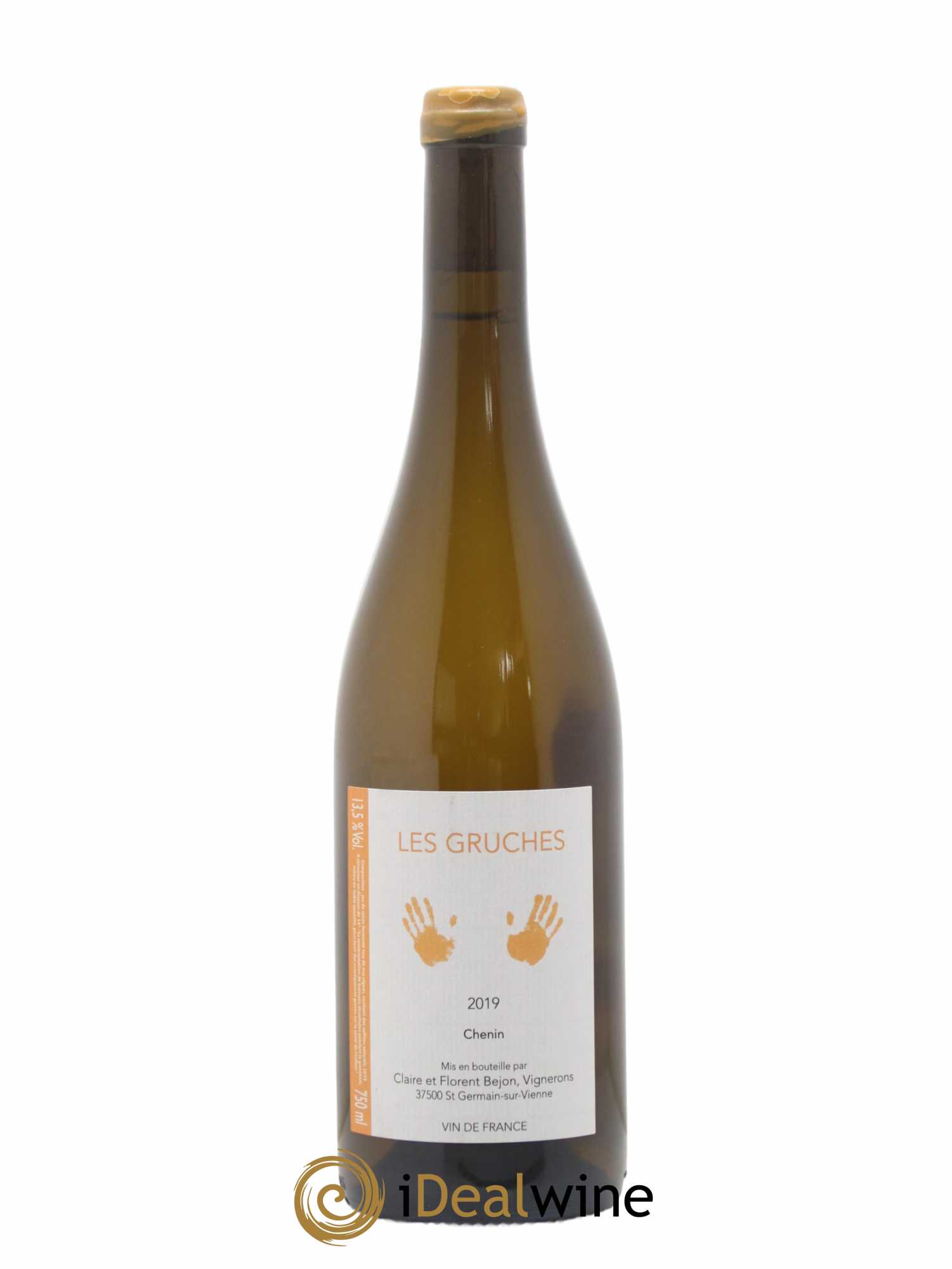 Vin de France Les Gruches Claire et Florent Bejon (sans prix de réserve) 2019 - Lot de 1 bouteille - 0