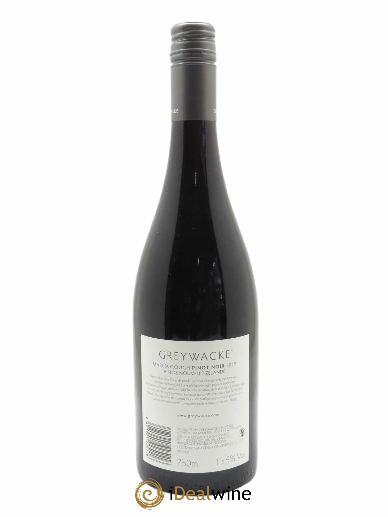 Marlborough Greywacke Pinot Noir 2019 - Lot de 1 bouteille - 1