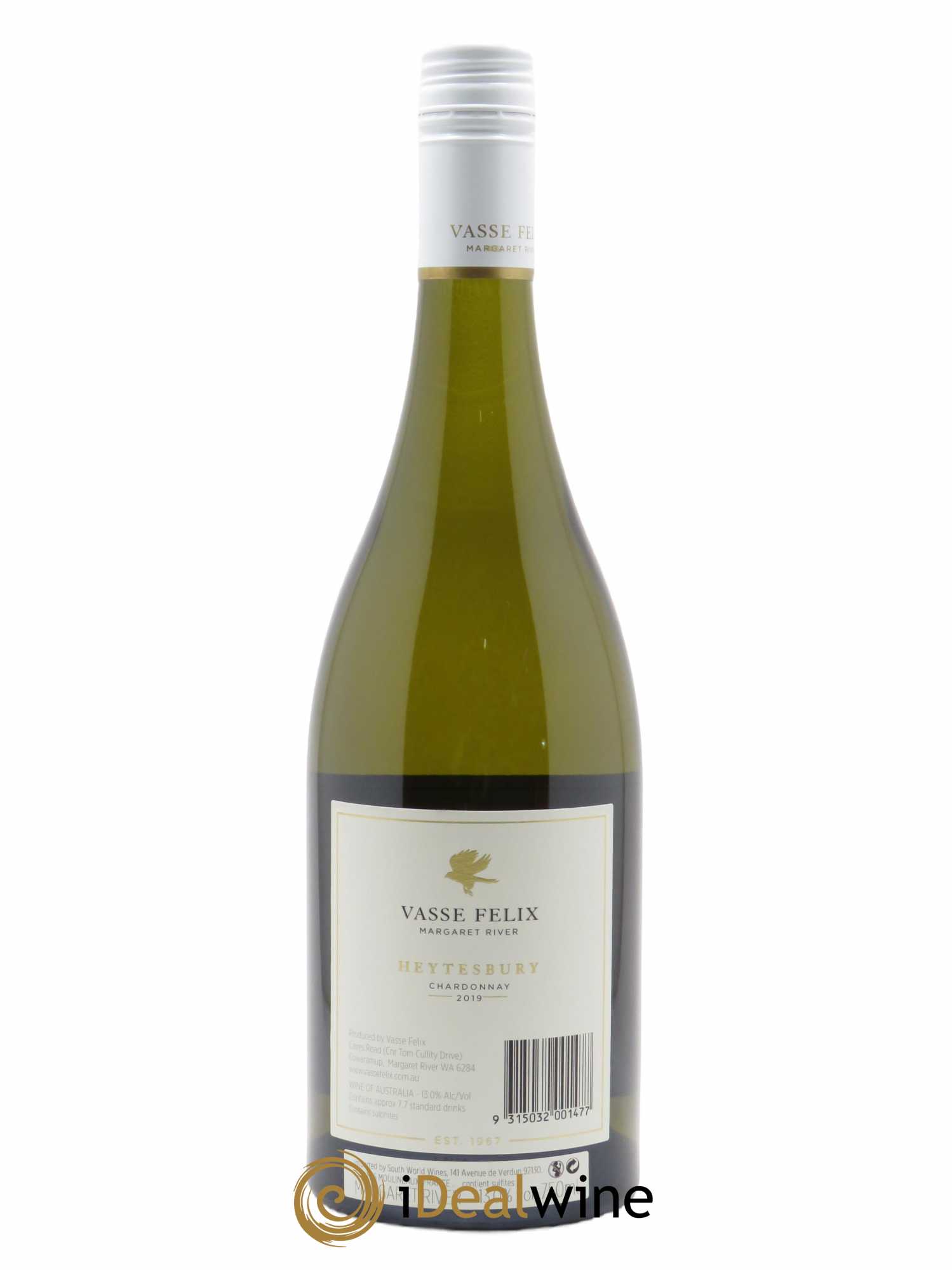 Margaret River Vasse Felix Heytesbury Chardonnay 2019 - Lot of 1 bottle - 1