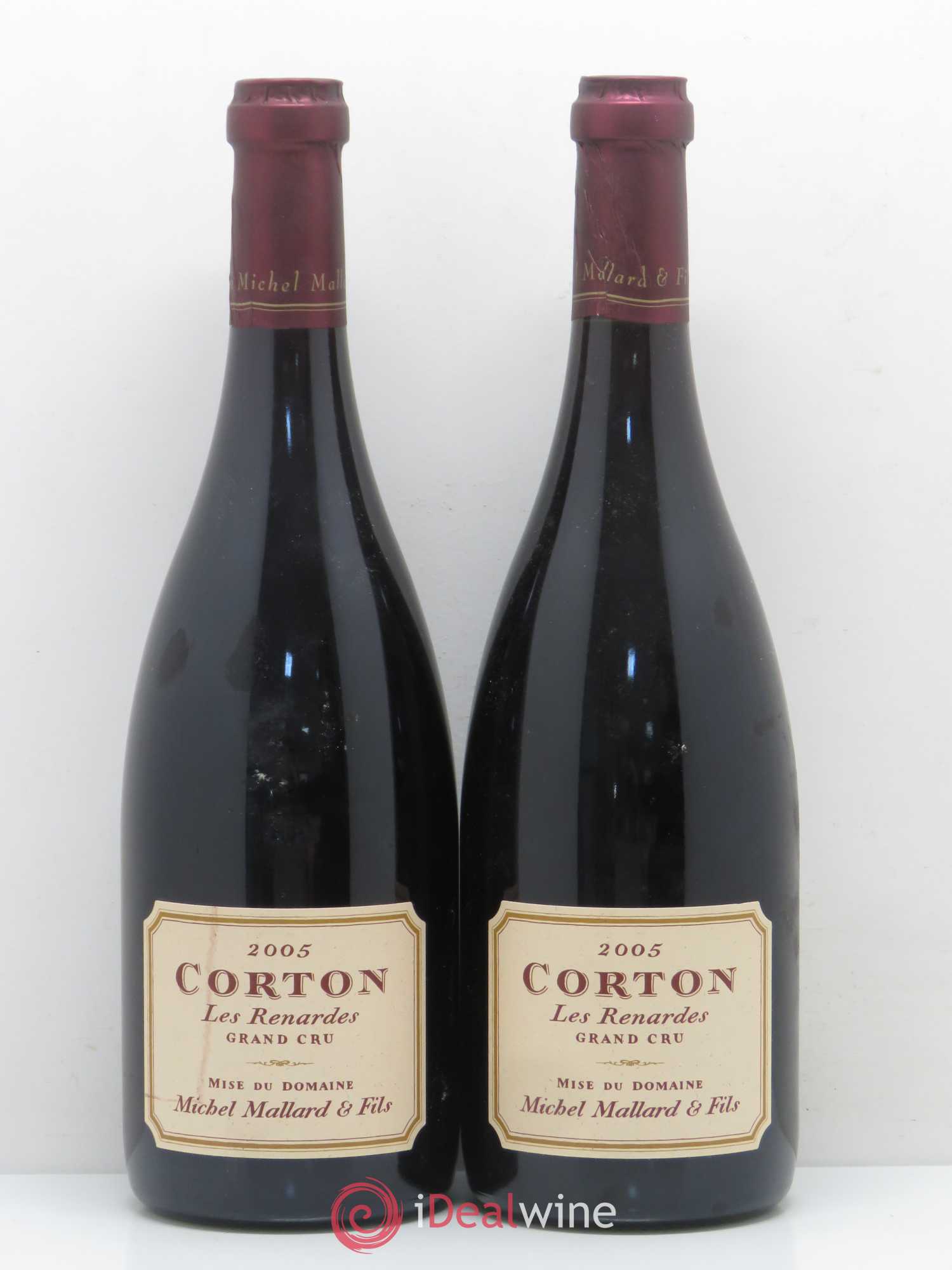 Corton Grand Cru Les Renardes Maillard et Fils (Domaine) 2005 - Lot de 2 bouteilles - 0